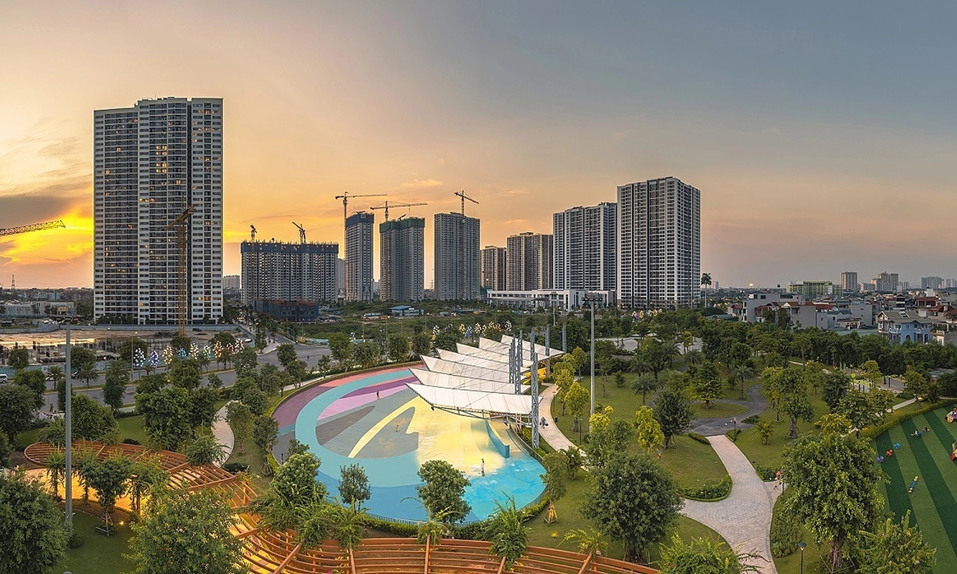Công viên trung tâm Central Park có giá trị gì với LUMIÈRE Evergreen?