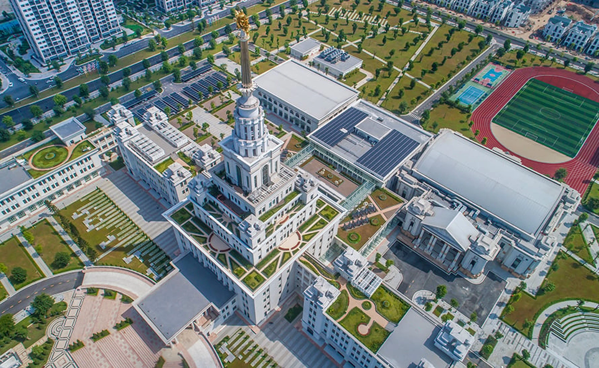 Hướng dẫn di chuyển từ Vinhomes Ocean Park Gia Lâm đến Hội quán Quảng Đông Hà Nội