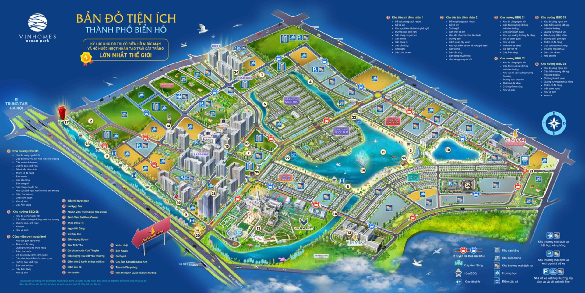 Đánh giá tiềm năng đầu tư cho thuê vượt trội của căn chung cư 2 phòng ngủ 1 WC tại Vinhomes Ocean Park Gia Lâm