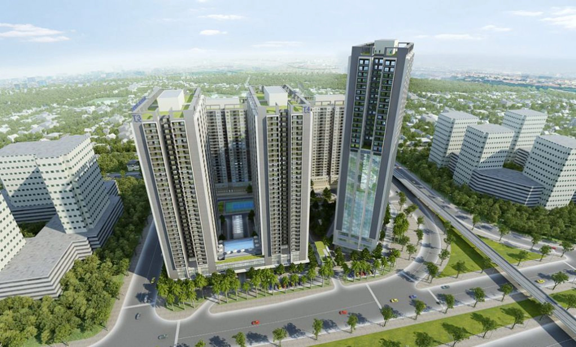 Giá chung cư huyện Hoài Đức diện tích 50 - 80m2 đang bán bao nhiêu 1m2?