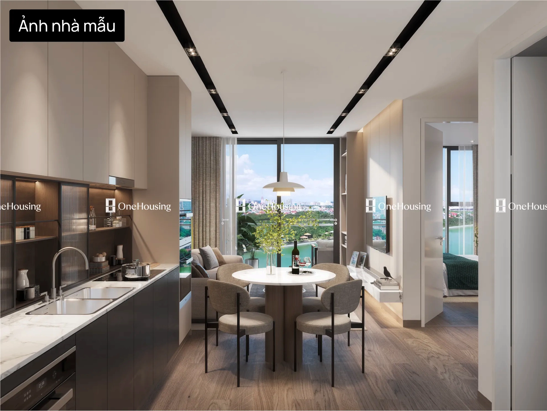 Căn hộ 1PN+ tòa A Masteri West Heights 41.94m2 đang bán bao nhiêu?