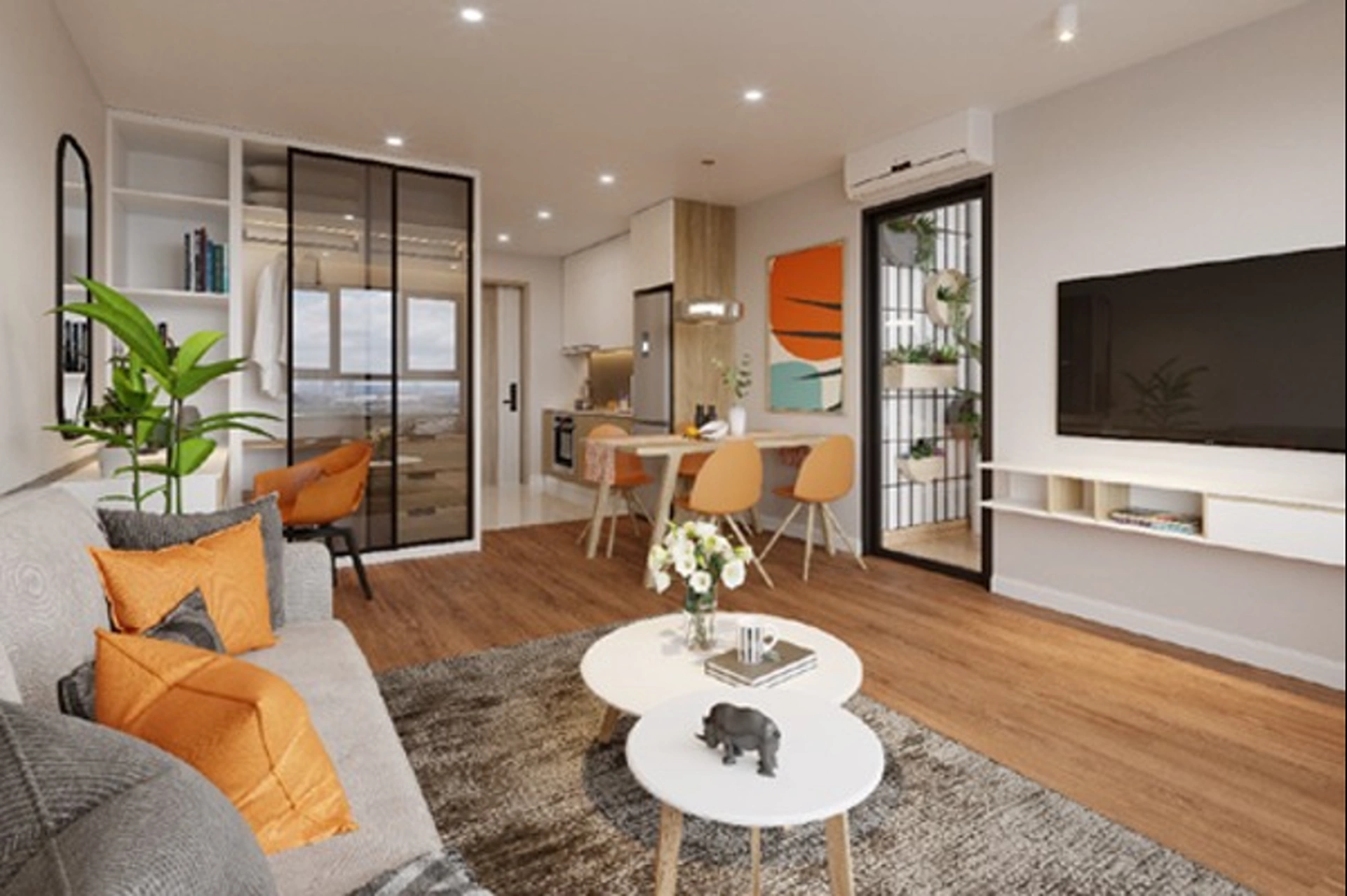 Căn hộ studio tòa I5 dự án Imperia Smart City 28,3m2 đang có giá bao nhiêu?