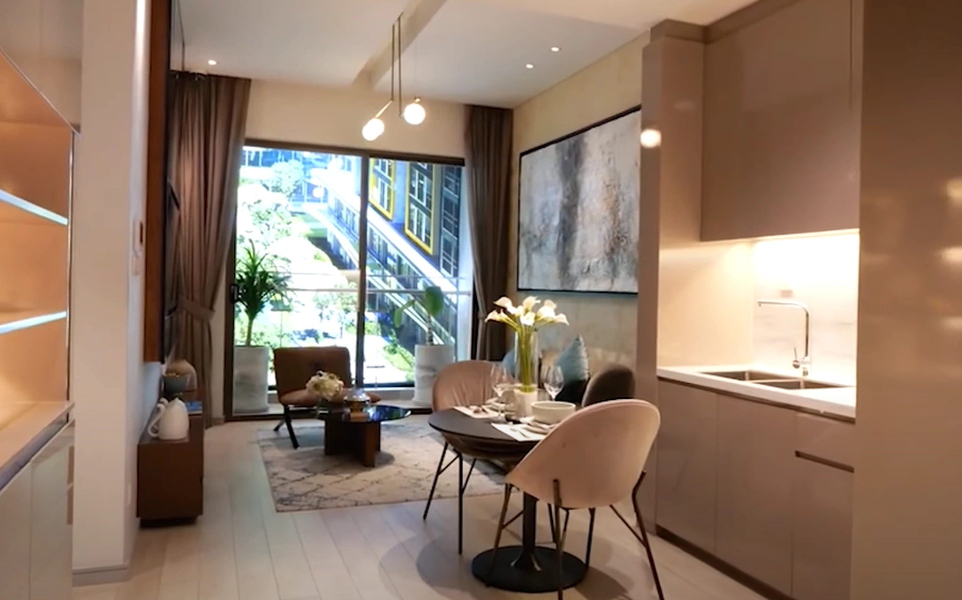 Căn 1 phòng ngủ tòa B - Lumiere Boulevard 50 – 55m2 có giá bao nhiêu?