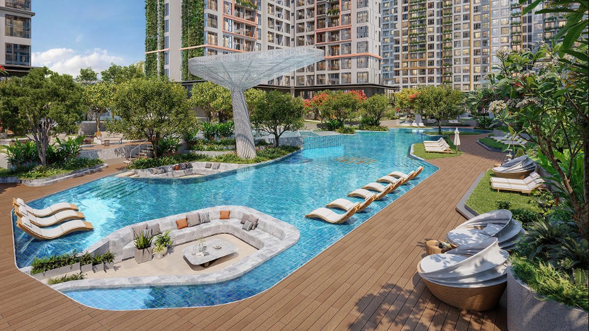 Hệ sinh thái tiện ích của chung cư Lumiere Boulevard có gì độc đáo?