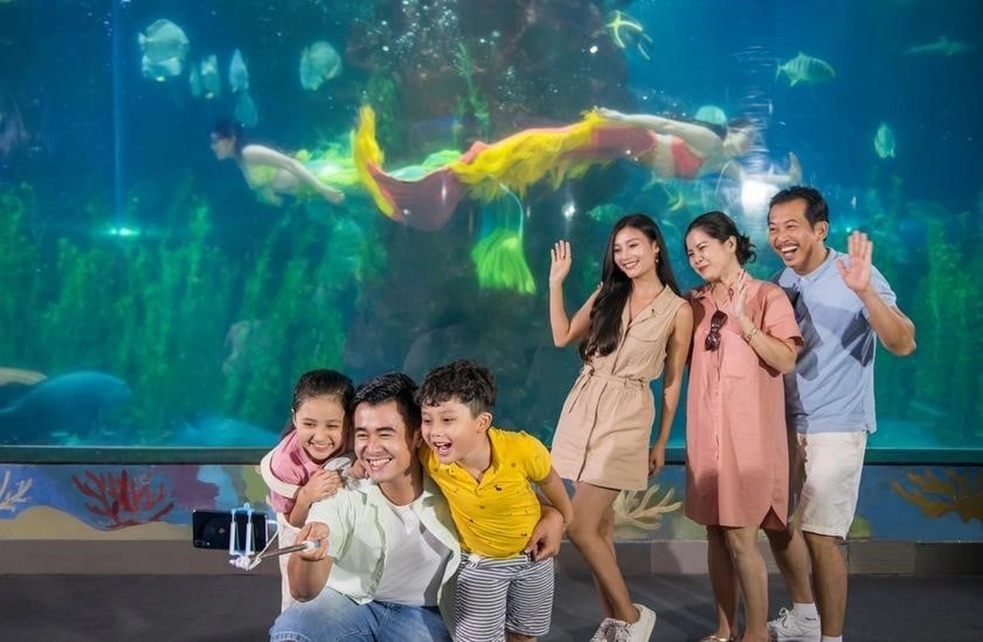 Show diễn Nàng Tiên Cá tại Vinpearl Aquarium 2023 có gì đặc biệt?