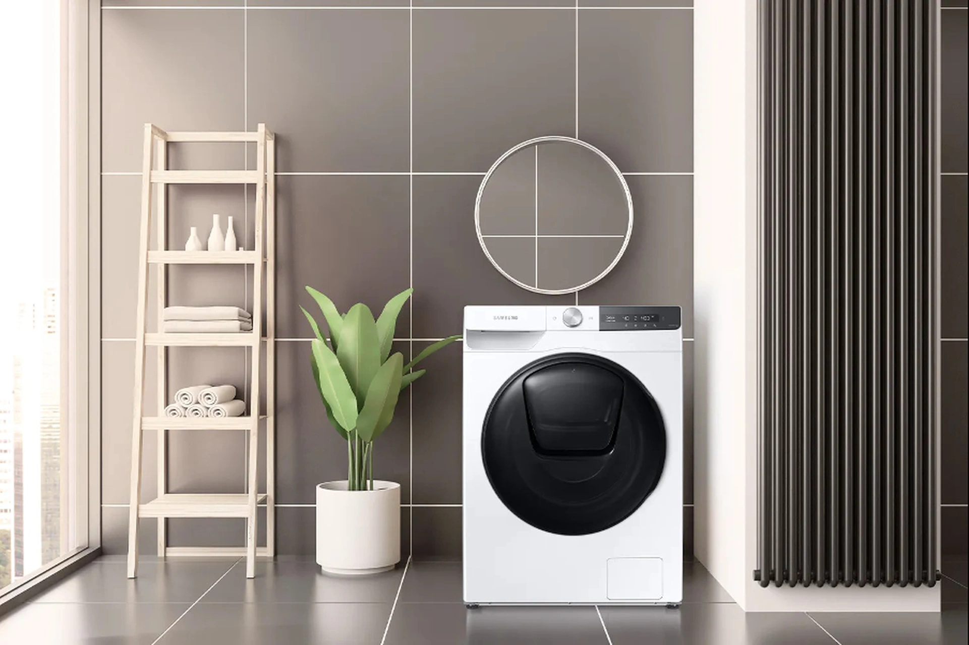 Ở chung cư nên đặt máy giặt ở đâu thuận tiện, hợp phong thủy?