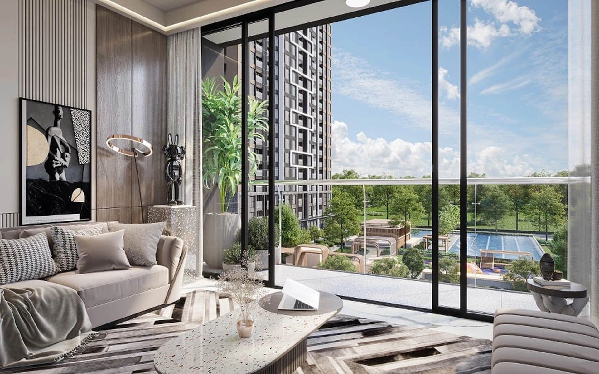 Căn 2PN tòa S1.02 - The Sapphire - Vinhomes Smart City hướng Tây Bắc có giá bao nhiêu 1m2?
