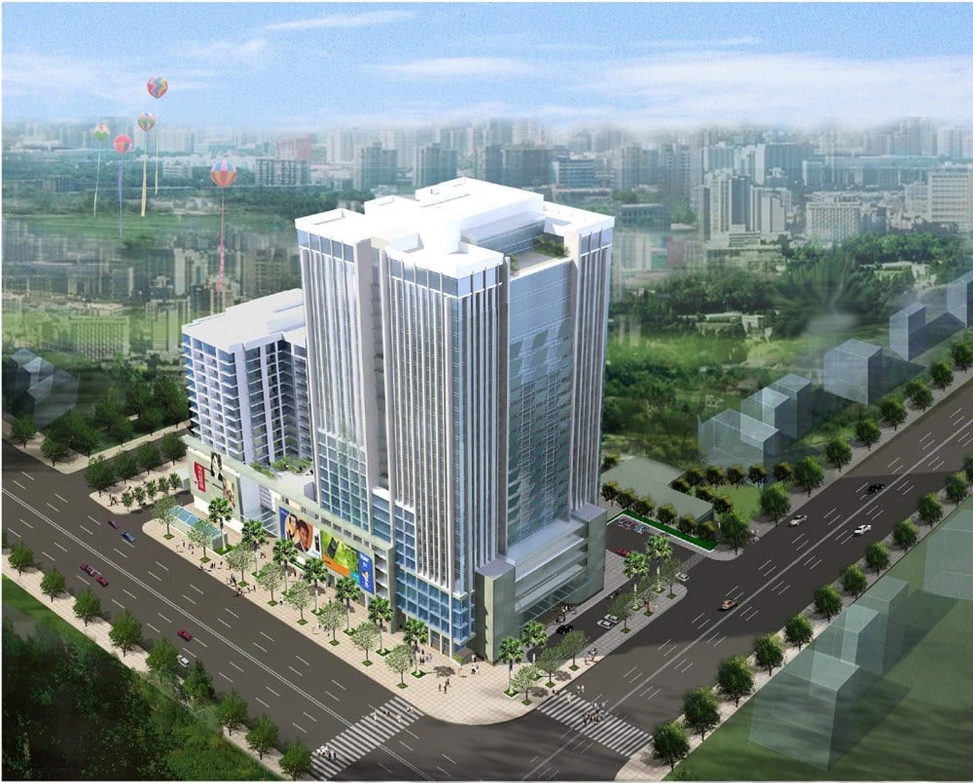 Căn 2PN, 3PN ở chung cư Chợ Mơ Plaza quận Hai Bà Trưng có diện tích thế nào? 