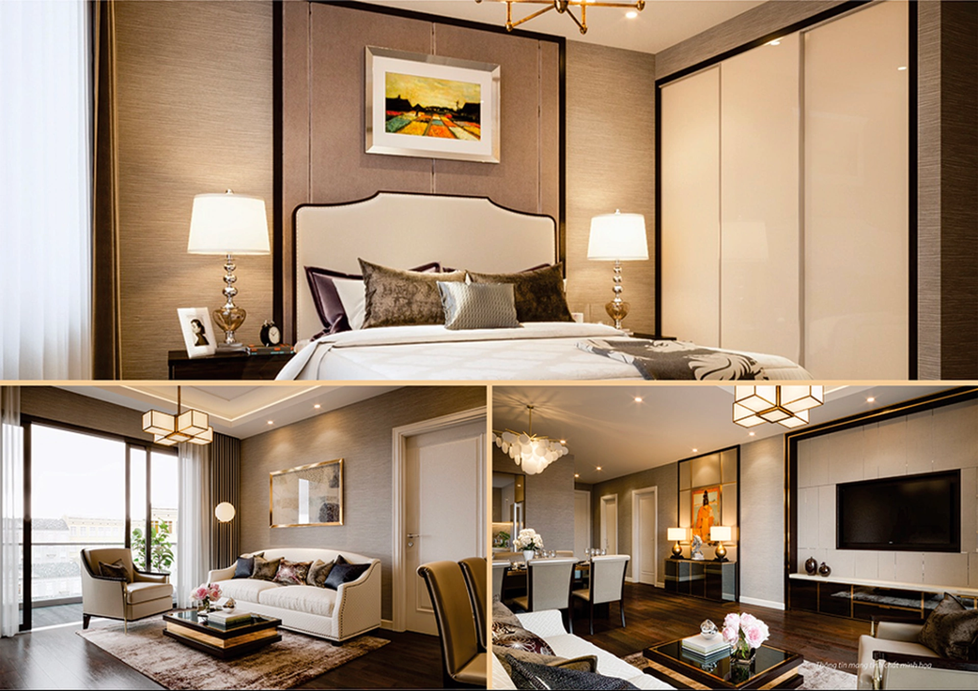 Căn 2PN 3PN ở chung cư Gold Tower quận Thanh Xuân có diện tích bao nhiêu?