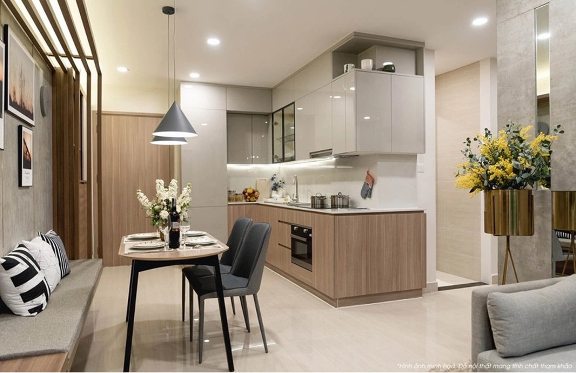 Căn 2PN tòa GS3 - The Miami - Vinhomes Smart City hướng Tây Nam có giá bao nhiêu 1m2?