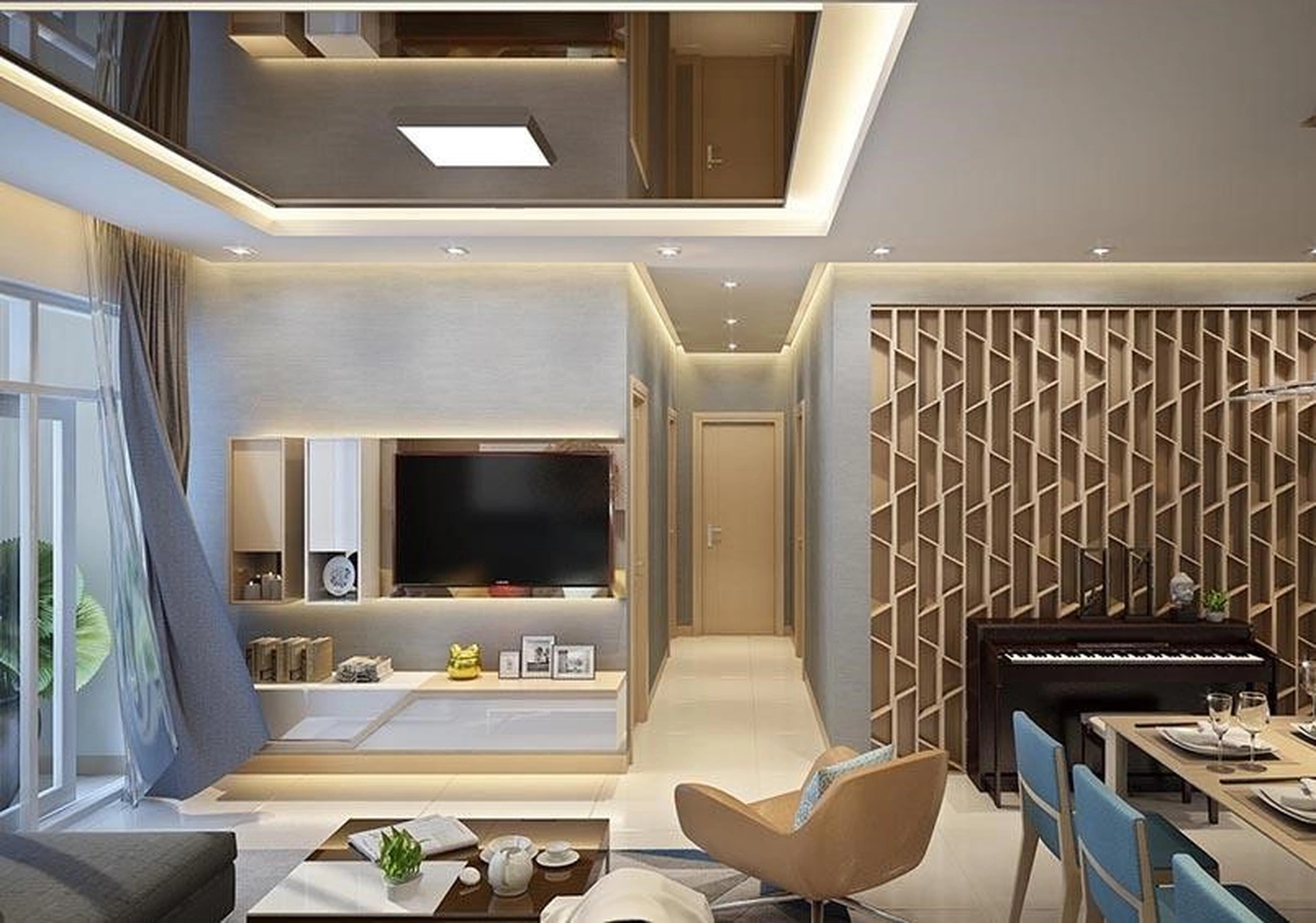 Căn 2PN 3PN chung cư Rivera Park quận Thanh Xuân có diện tích bao nhiêu?