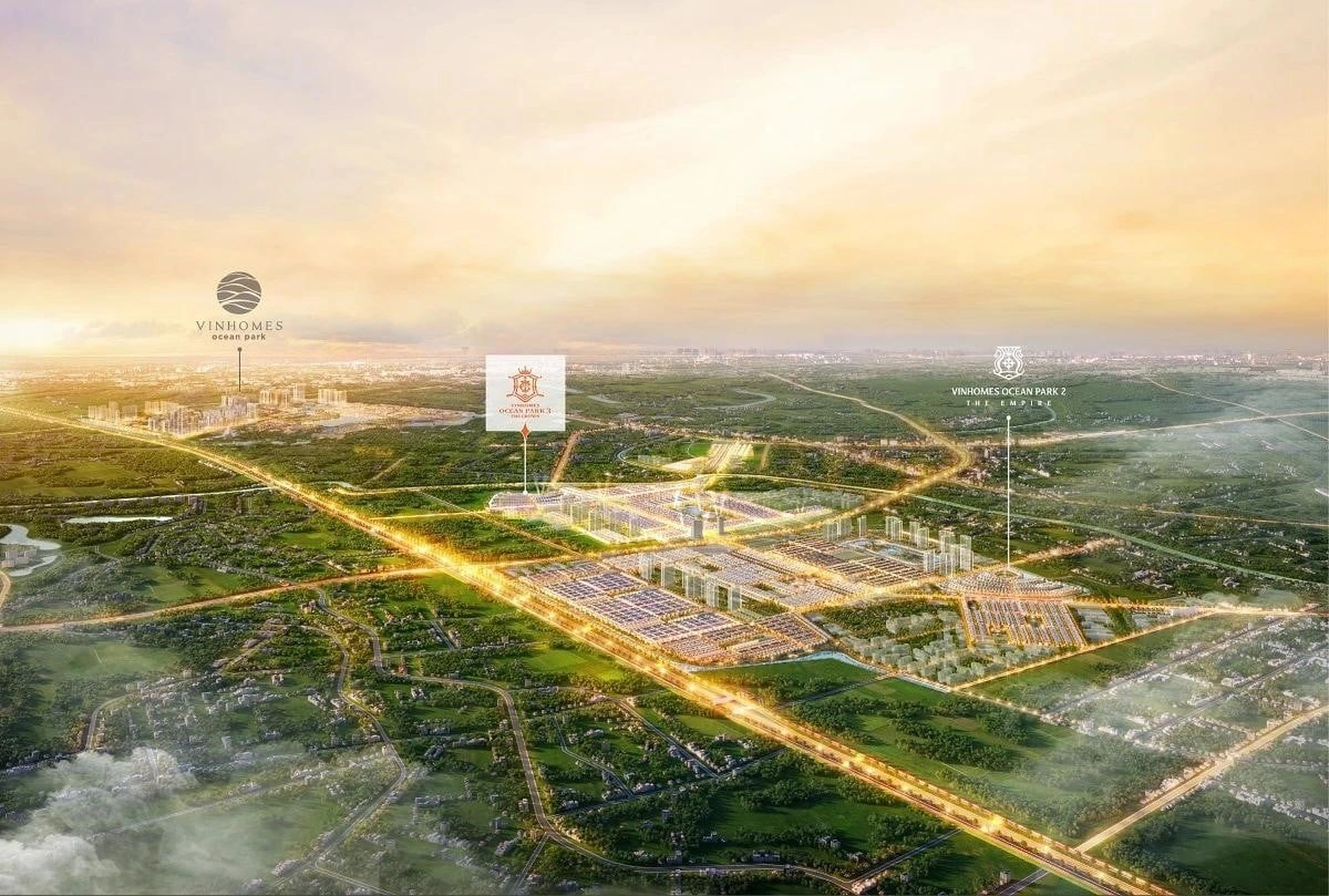 Từ Vinhomes Ocean Park 3 có thể đến những đâu? Tìm hiểu vị trí đô thị biển tầm cỡ quốc tế tại phía Đông Hà Nội