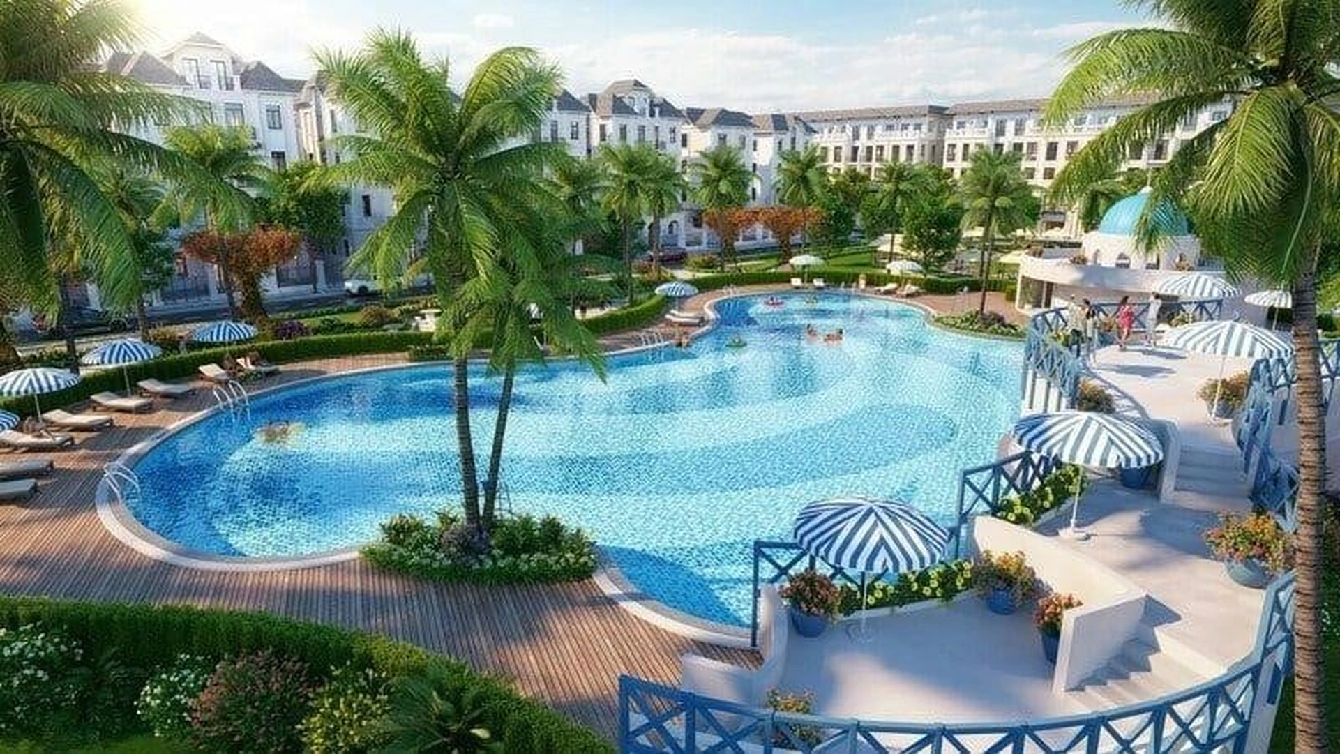 Phân khu Vịnh Tây Vinhomes Ocean Park 3 tiếp giáp với những đại lộ nào?