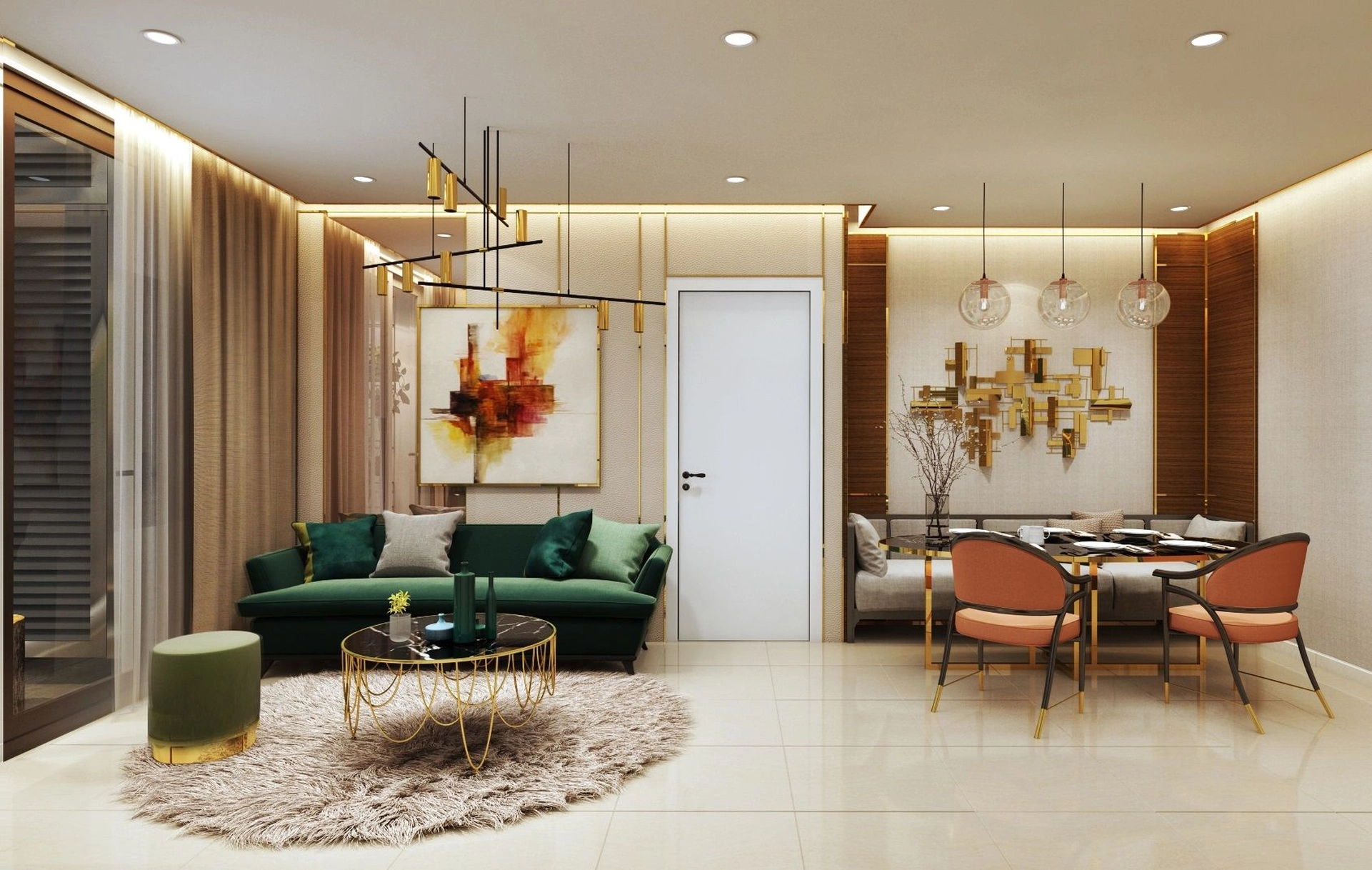 Căn hộ 1 phòng ngủ dự án Lumière Riverside có giá bao nhiêu 1m2?