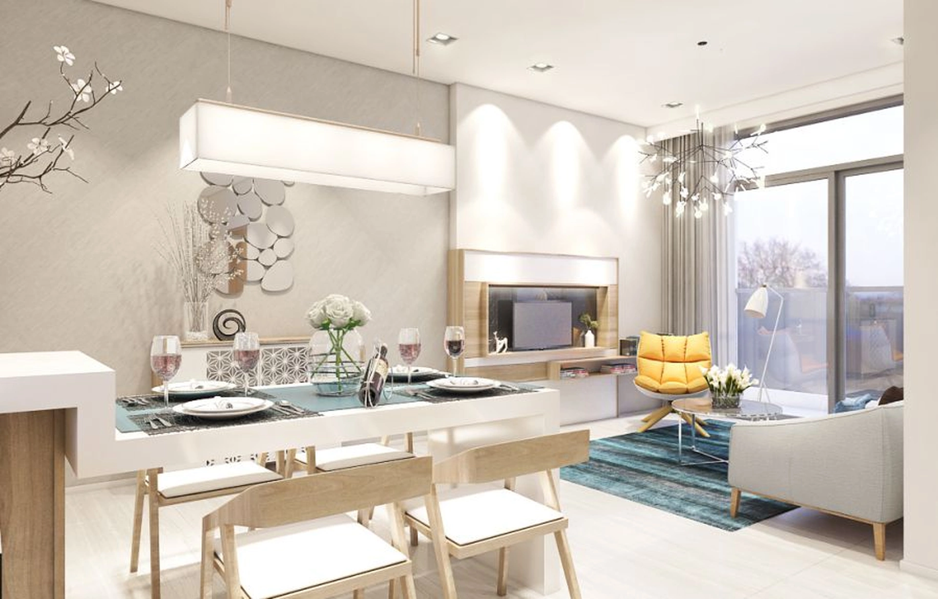 Căn 2PN 3PN chung cư Viwaseen Tower quận Nam Từ Liêm có diện tích bao nhiêu? 