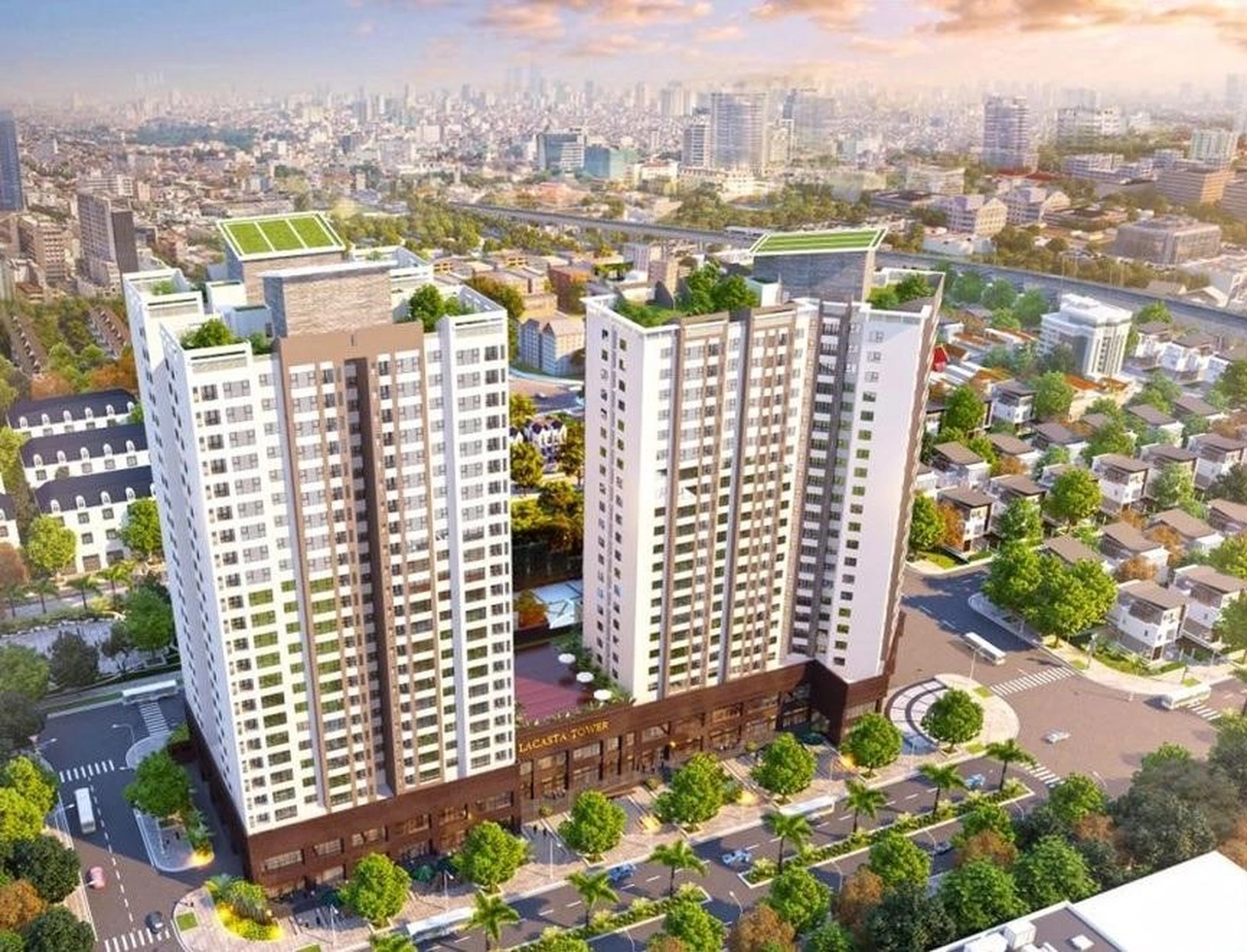 Quy mô và mật độ xây dựng chung cư La Casta Tower quận Hà Đông như thế nào?