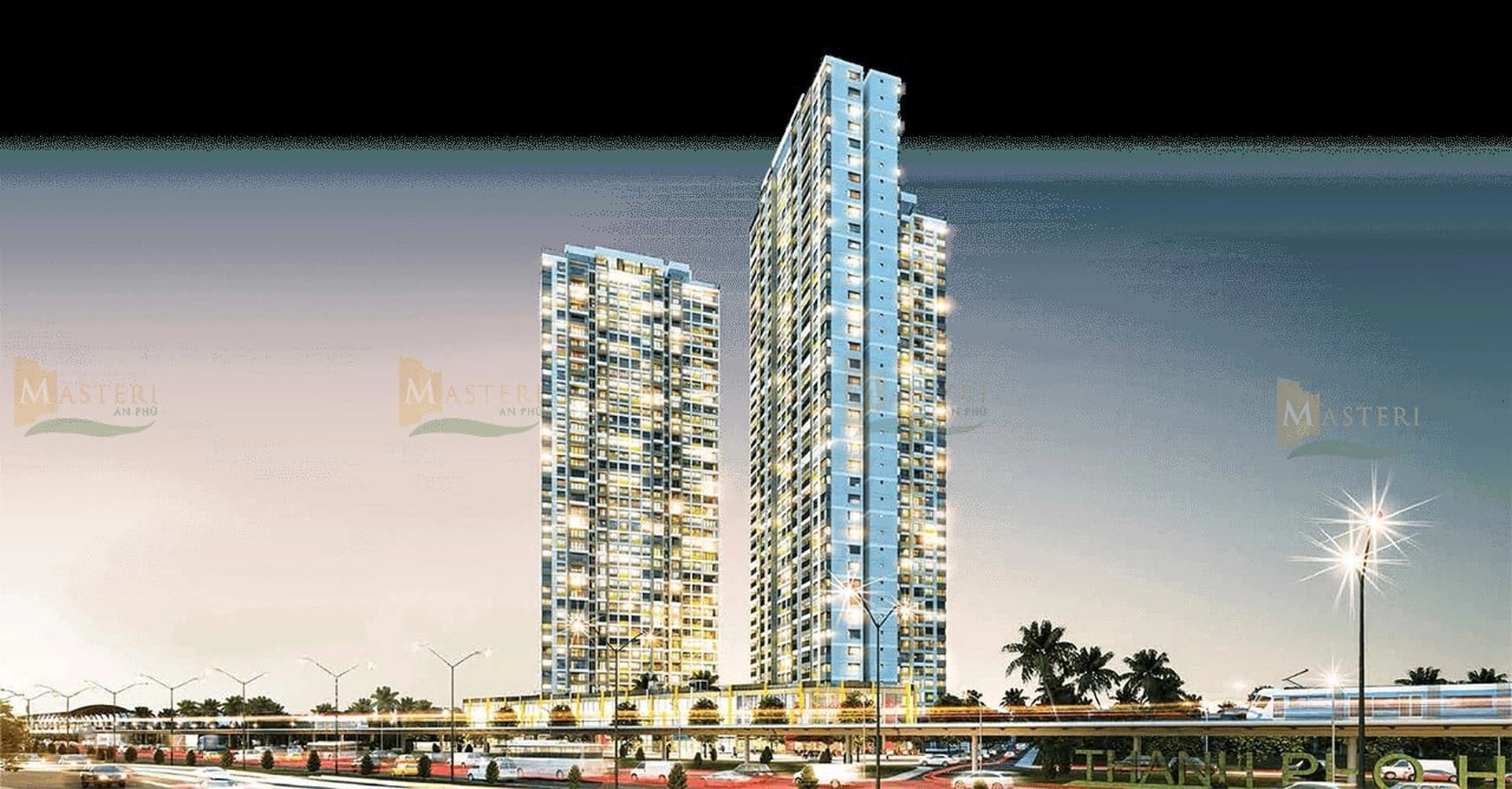 Mặt bằng căn hộ 1PN tại tòa Rio dự án Masteri An Phú có gì nổi bật?