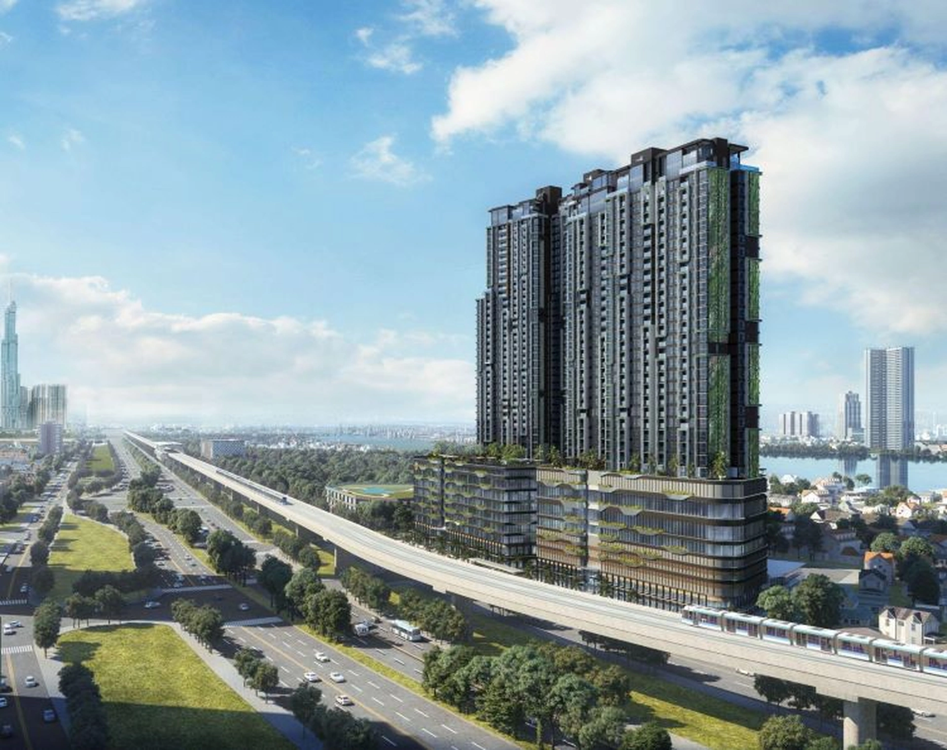 Tòa East dự án Lumière Riverside có bao nhiêu căn hộ tại mỗi tầng?