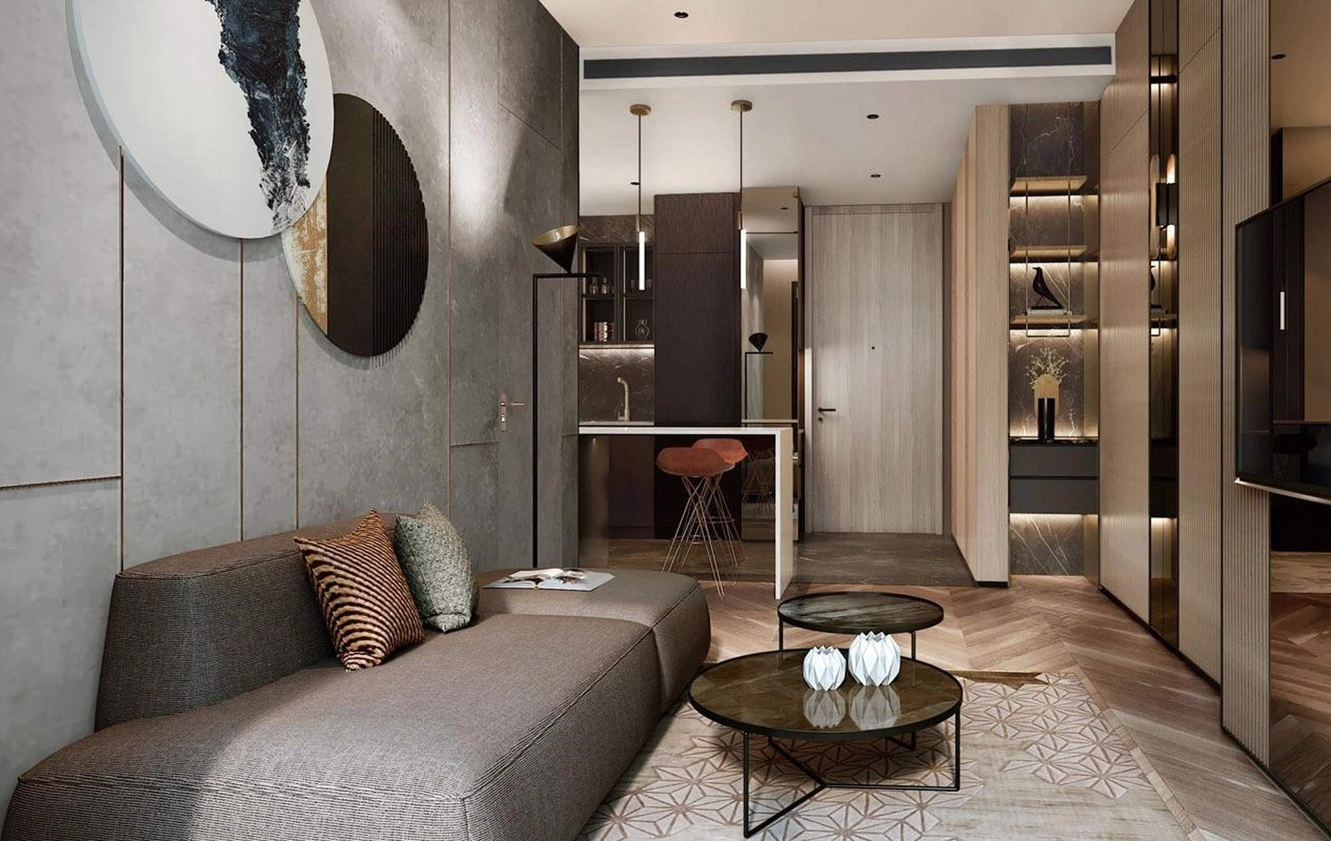 Căn hộ 1 phòng ngủ 52.4 m2 tòa West dự án Lumière Riverside có giá bao nhiêu?
