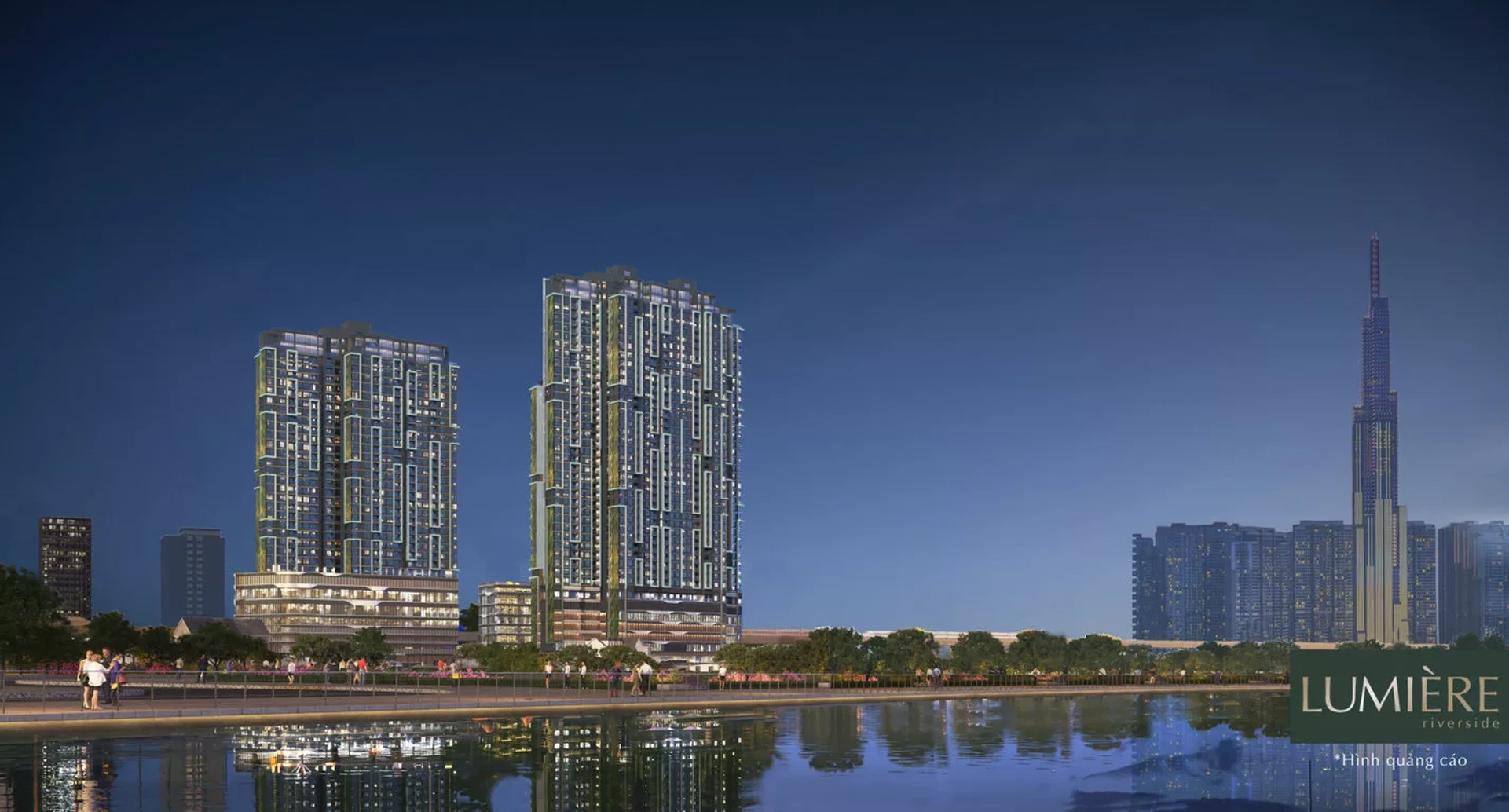 Căn hộ 1 phòng ngủ 52.7 m2 tòa East dự án Lumière Riverside có giá bao nhiêu?