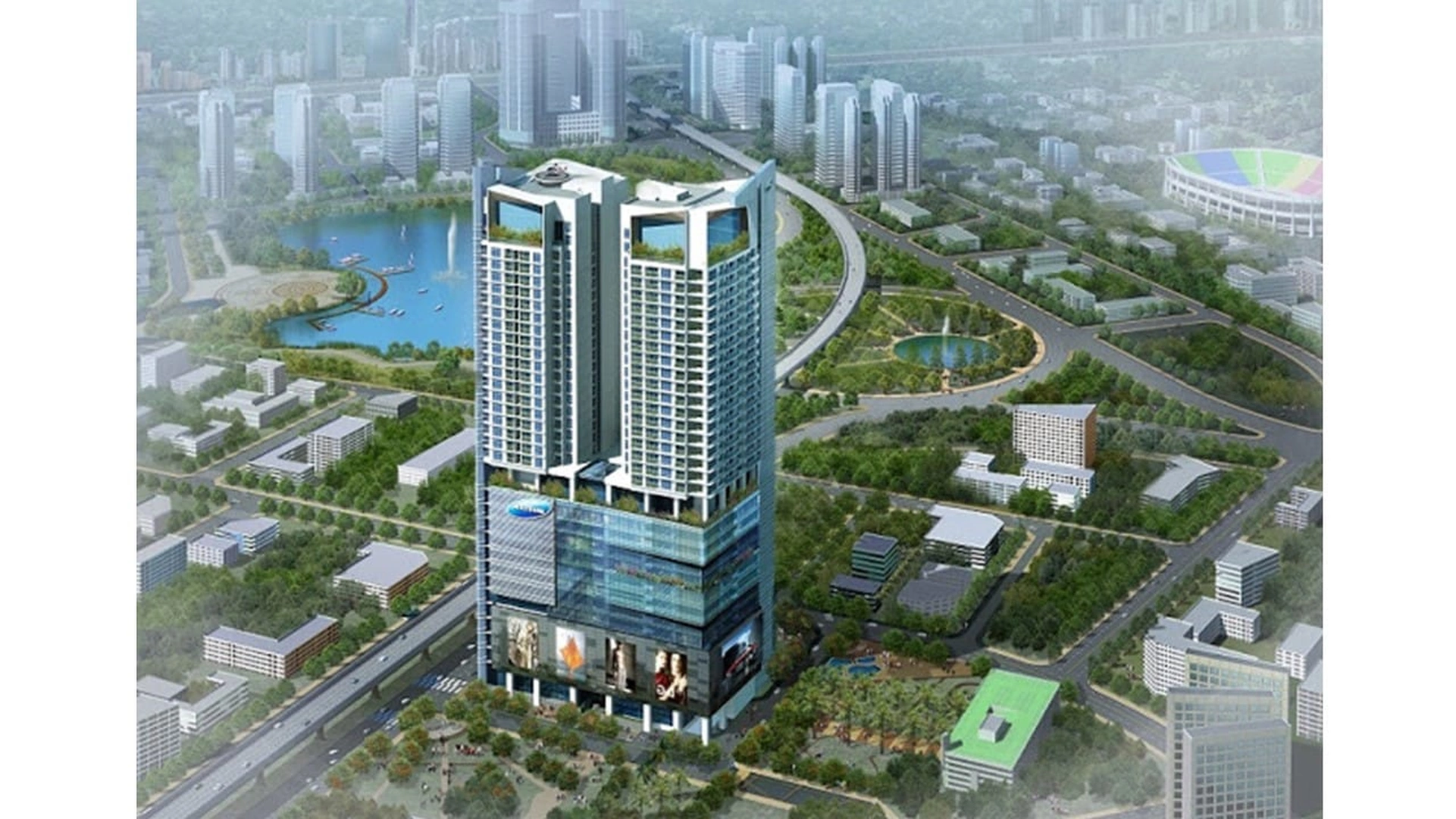 Quy mô và mật độ xây dựng chung cư Sunshine Center quận Nam Từ Liêm là bao nhiêu?