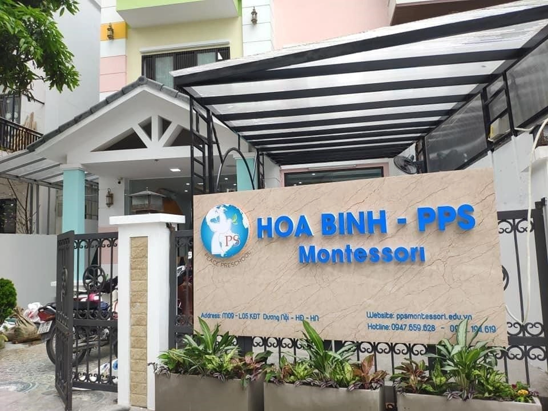 Gần chung cư HPC Landmark 105 quận Hà Đông có trường mầm non montessori nào không?