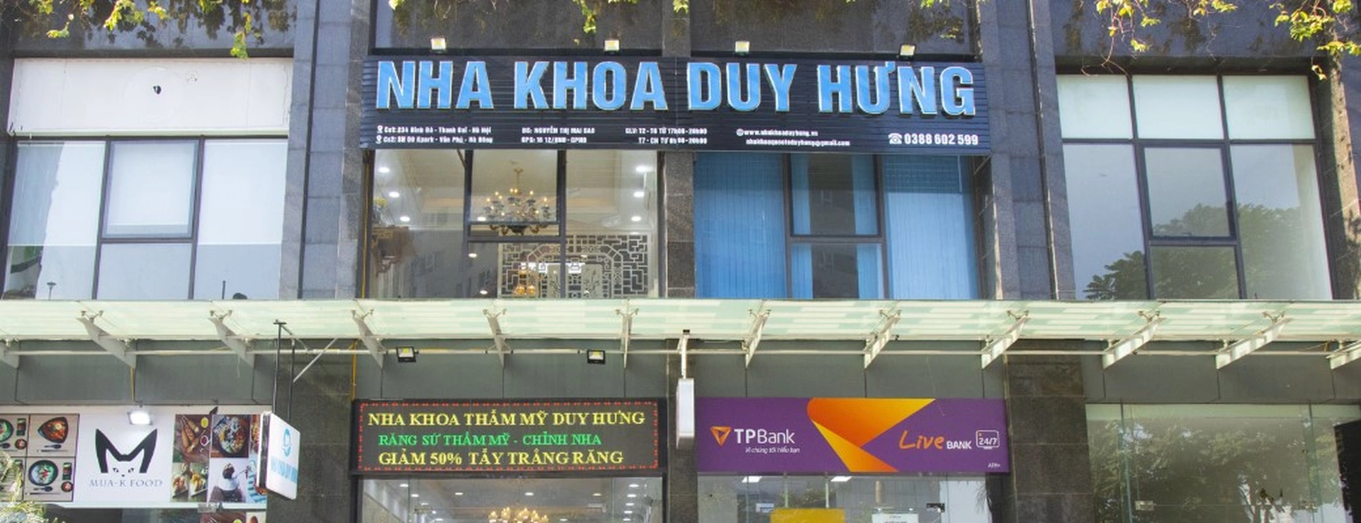 Gần chung cư Ellipse Tower quận Hà Đông có phòng khám nha khoa không?