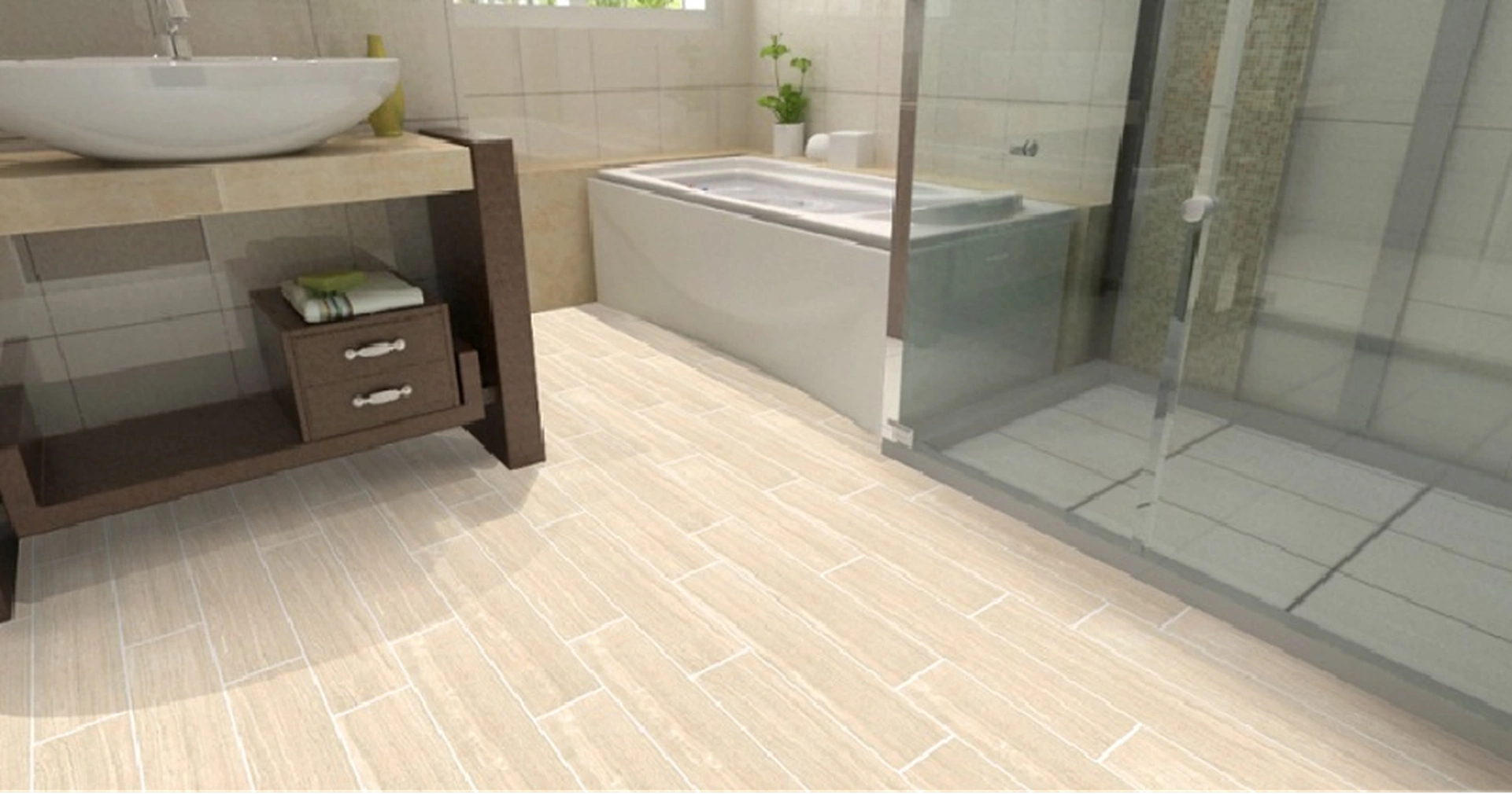 Gia chủ nên chọn lót sàn nhựa nhà tắm hay sàn gỗ công nghiệp?