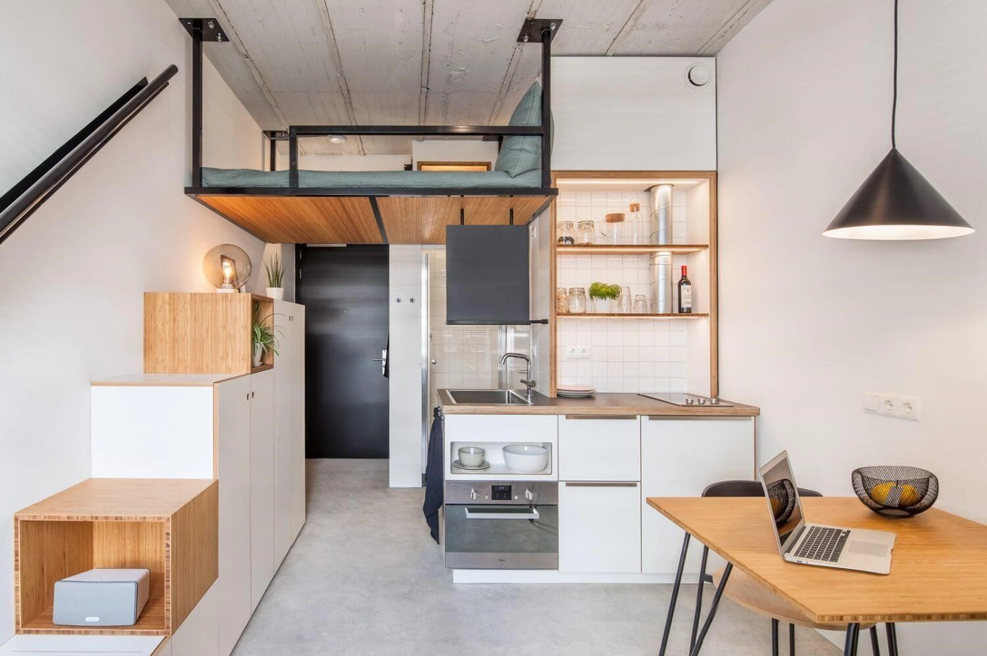 Bí quyết thiết kế căn hộ studio 20m2 hiện đại