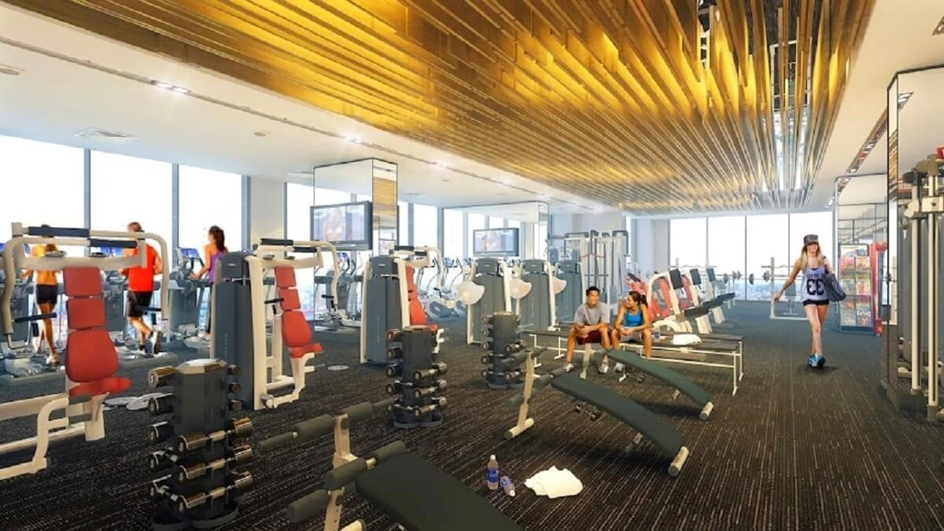 Chung cư Đồng Phát Park View Tower gần các phòng gym, bể bơi nào?