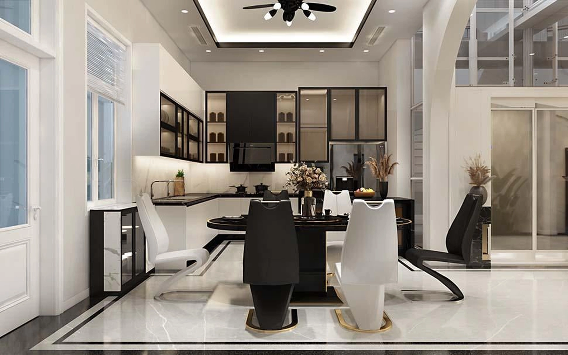 Gợi ý những mẫu thiết kế nội thất biệt thự 170m2 vừa đẹp vừa sang trọng
