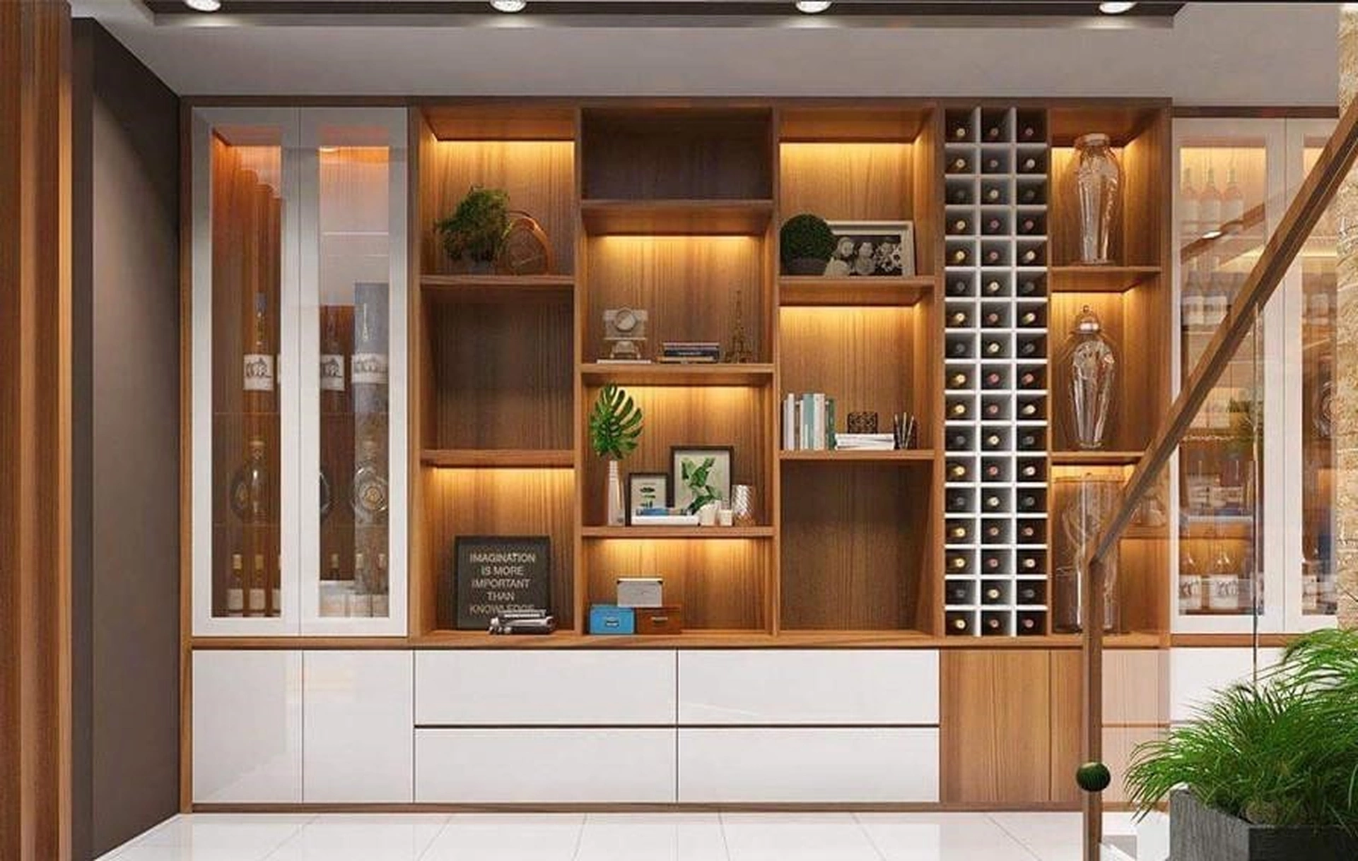 Tủ âm tường là gì? Gợi ý mẫu tủ âm tường đẹp cho từng không gian nhà ở