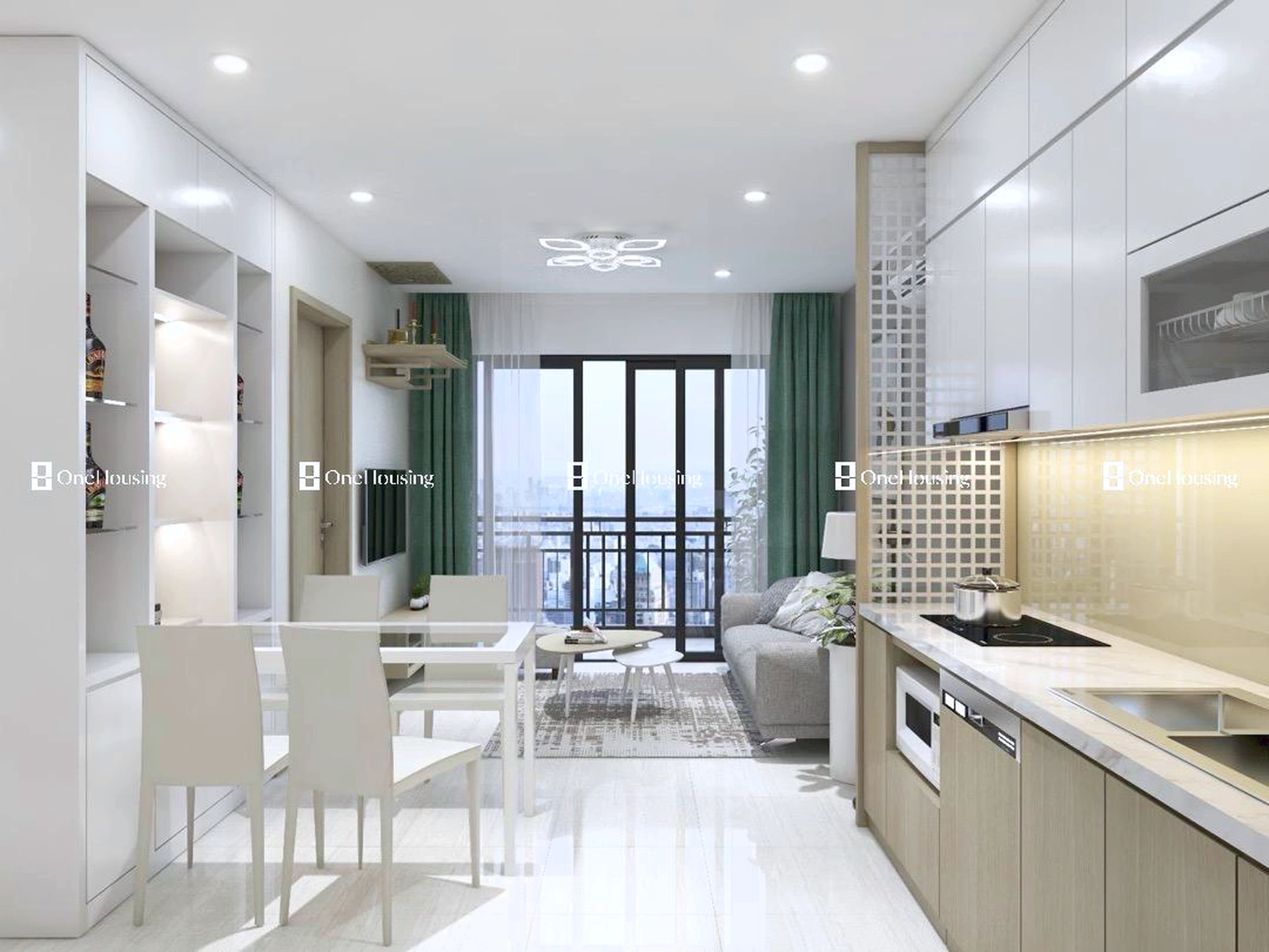 Căn 2PN+ toà S2.12 - The Sapphire - Vinhomes Ocean Park