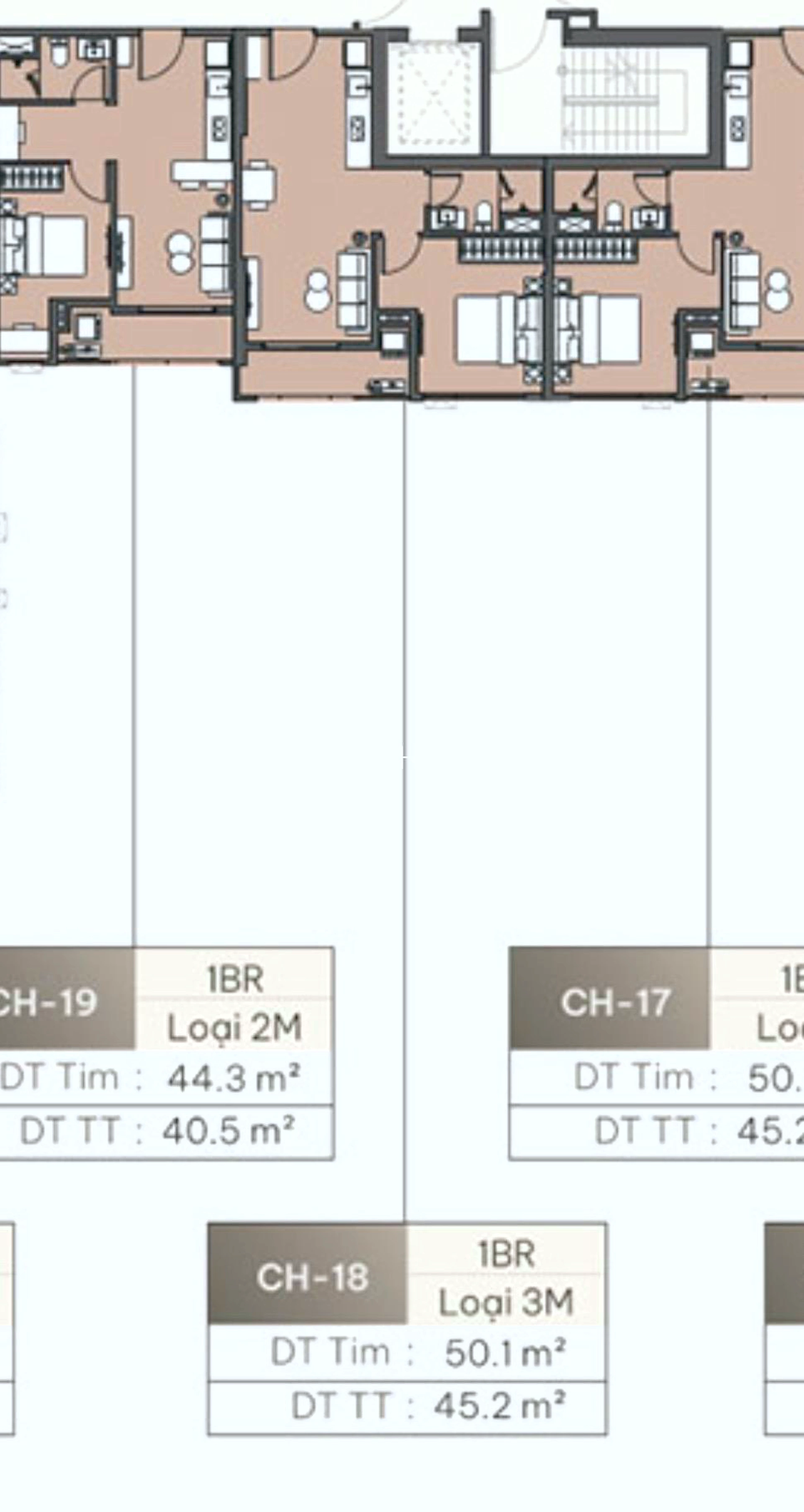 Căn 1PN toà L3 - Masteri Lakeside
