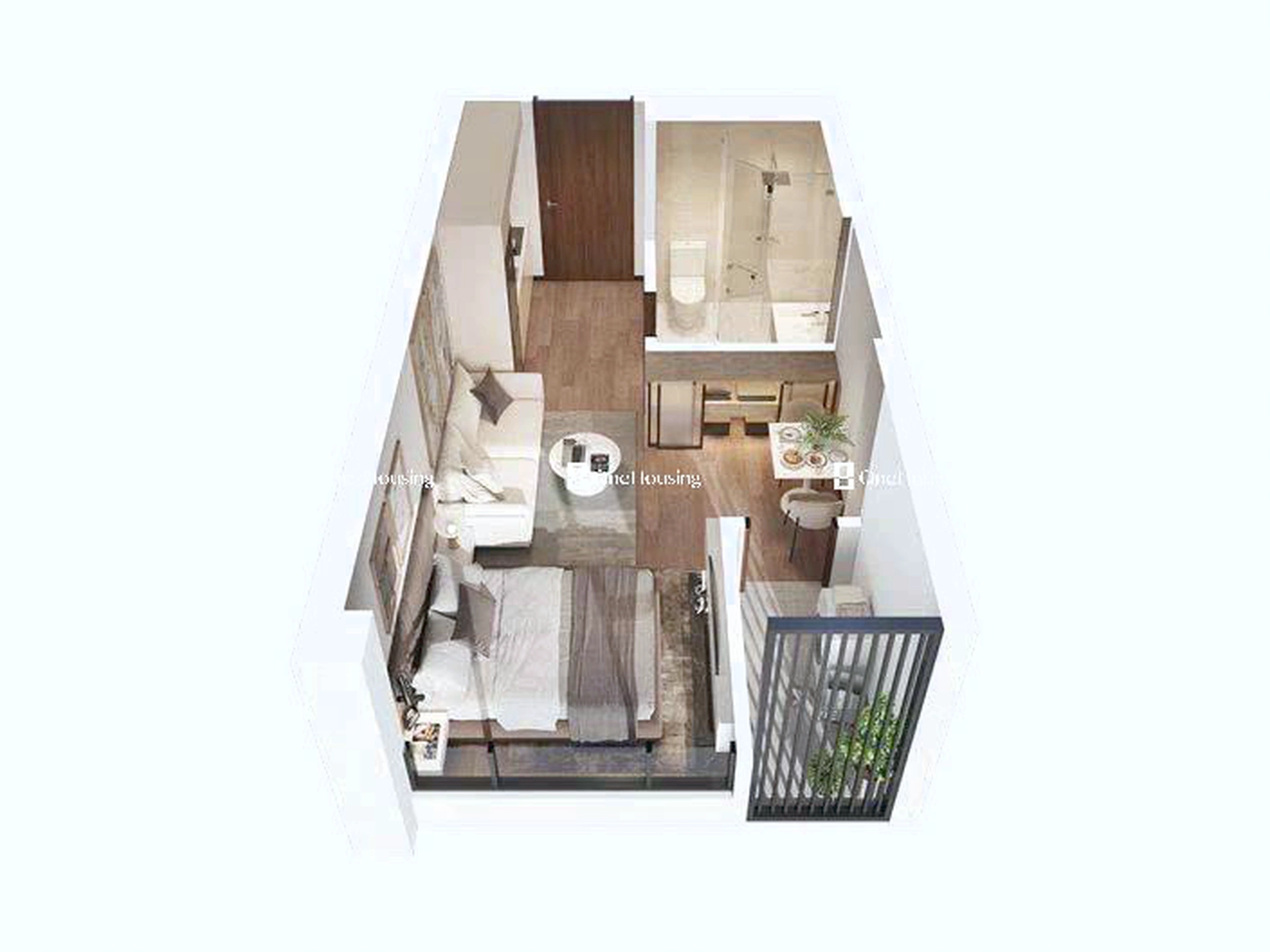 Căn Studio toà M1 - Miami - Masteri Waterfront