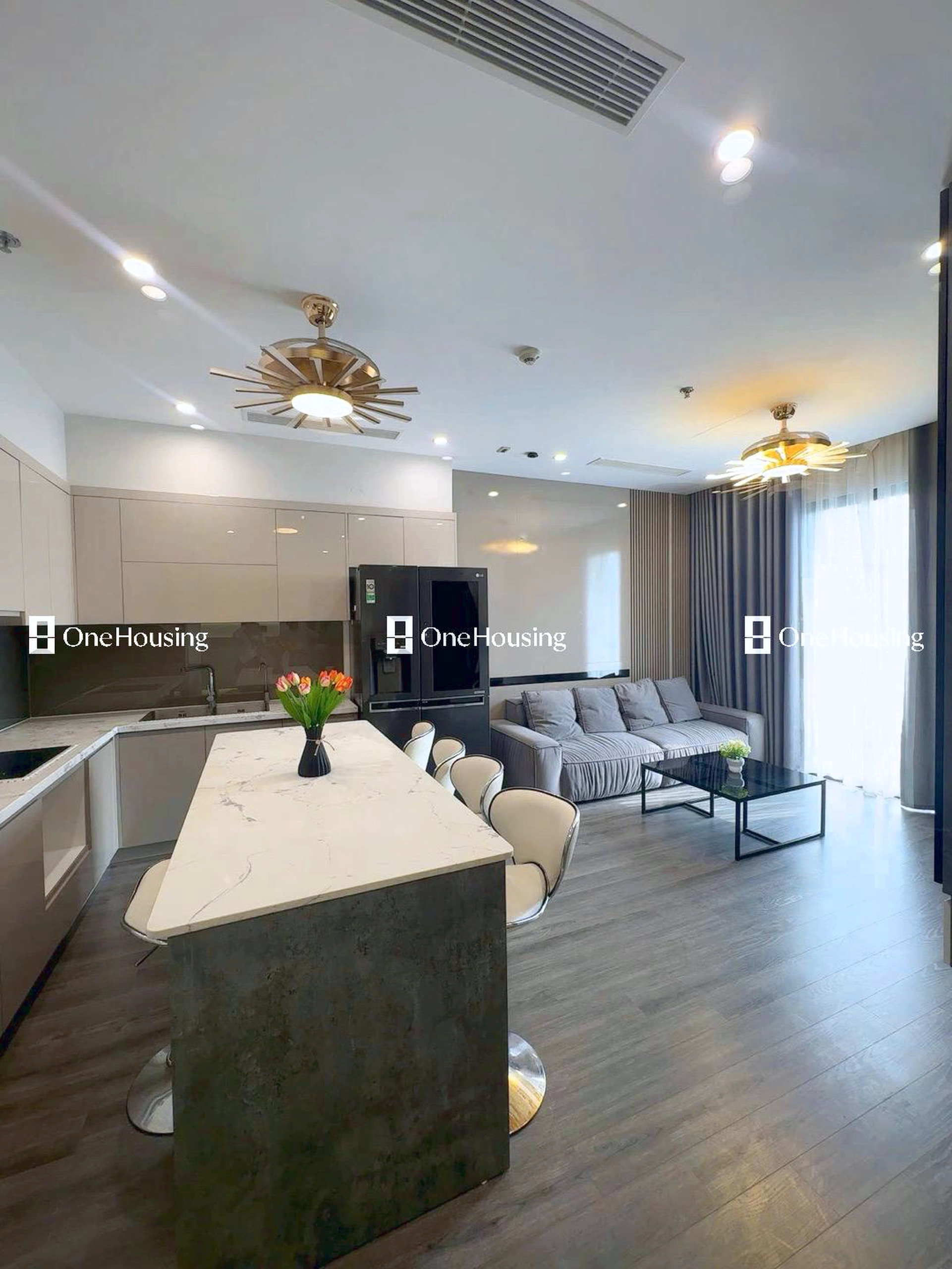 Căn 2PN toà R1.02 - The Zenpark - Vinhomes Ocean Park