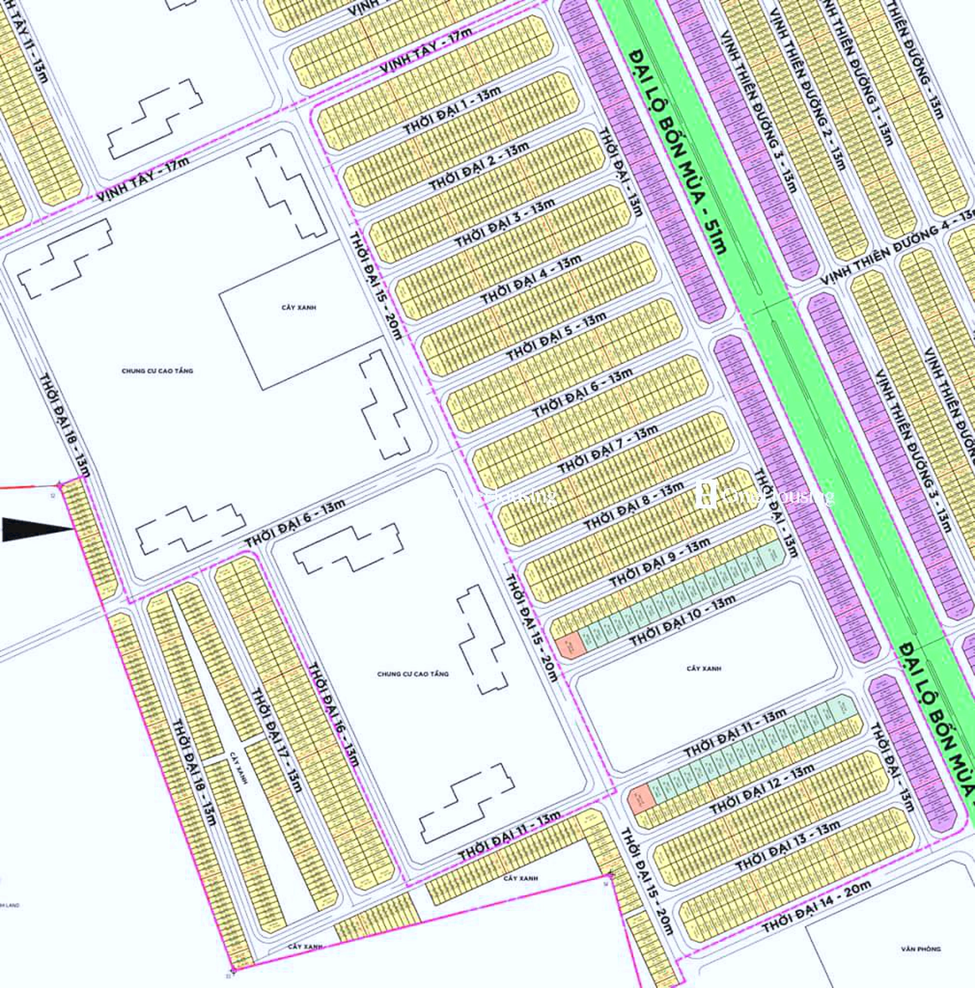 Nhà liền kề Thời Đại - Vinhomes Ocean Park 3 - The Crown