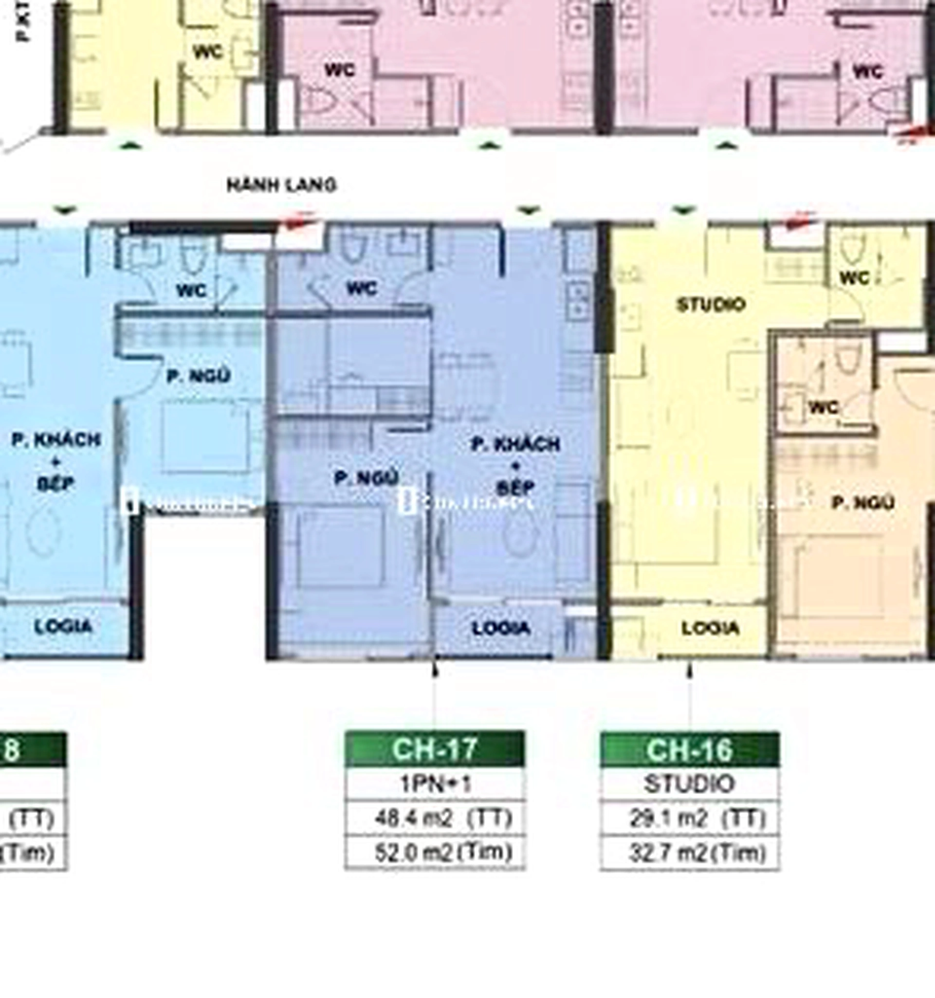 Căn 1PN+ toà LD1 - The London - Vinhomes Ocean Park