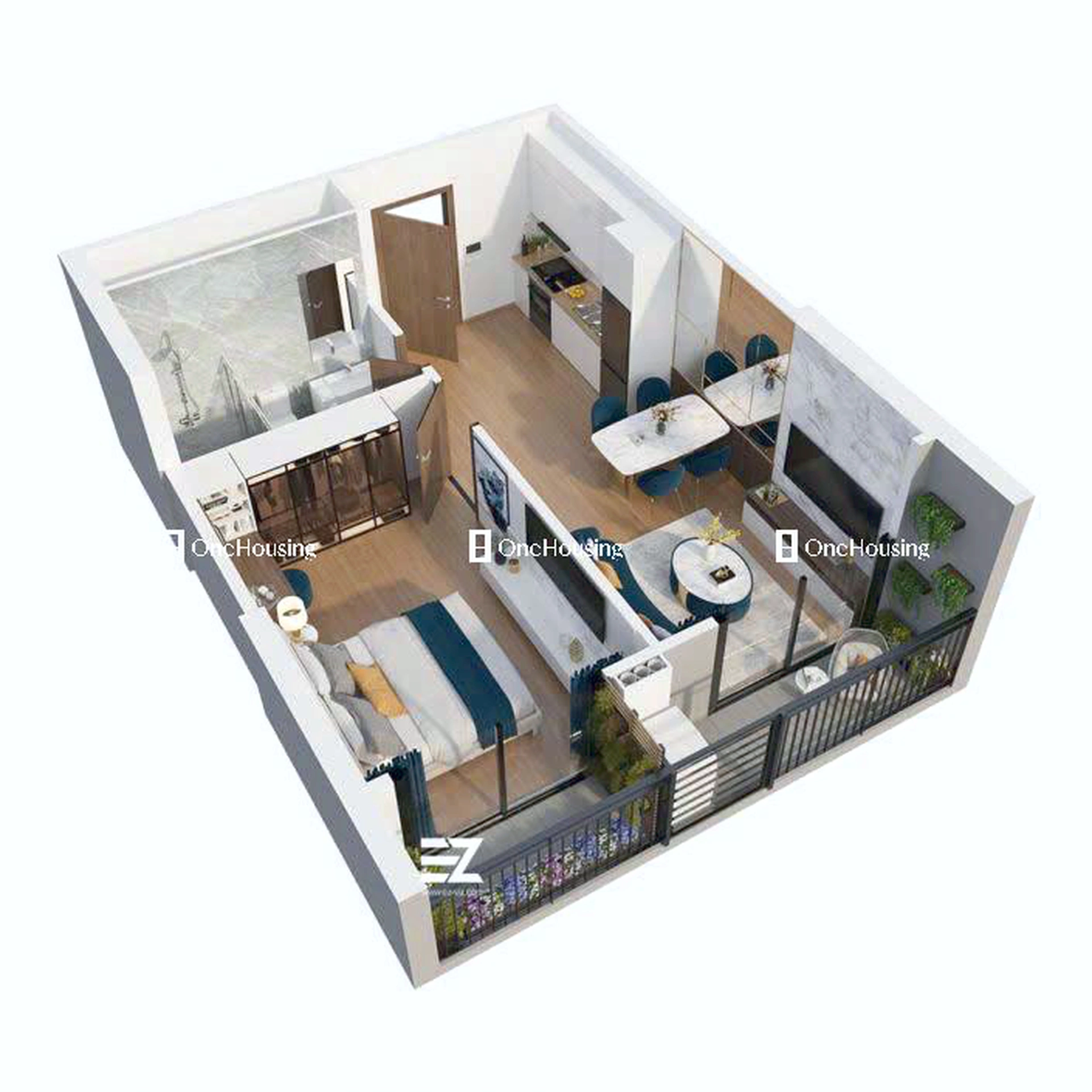 Căn 1PN toà BE4 - The Beverly - Vinhomes Ocean Park