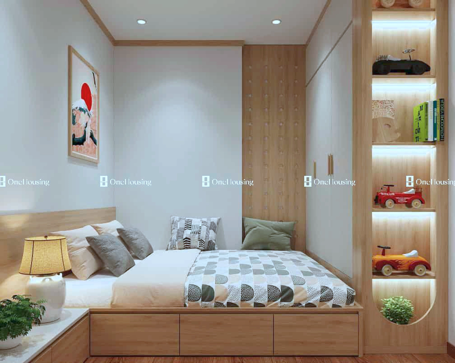 Căn 2PN+ toà I3 - Imperia Smart City