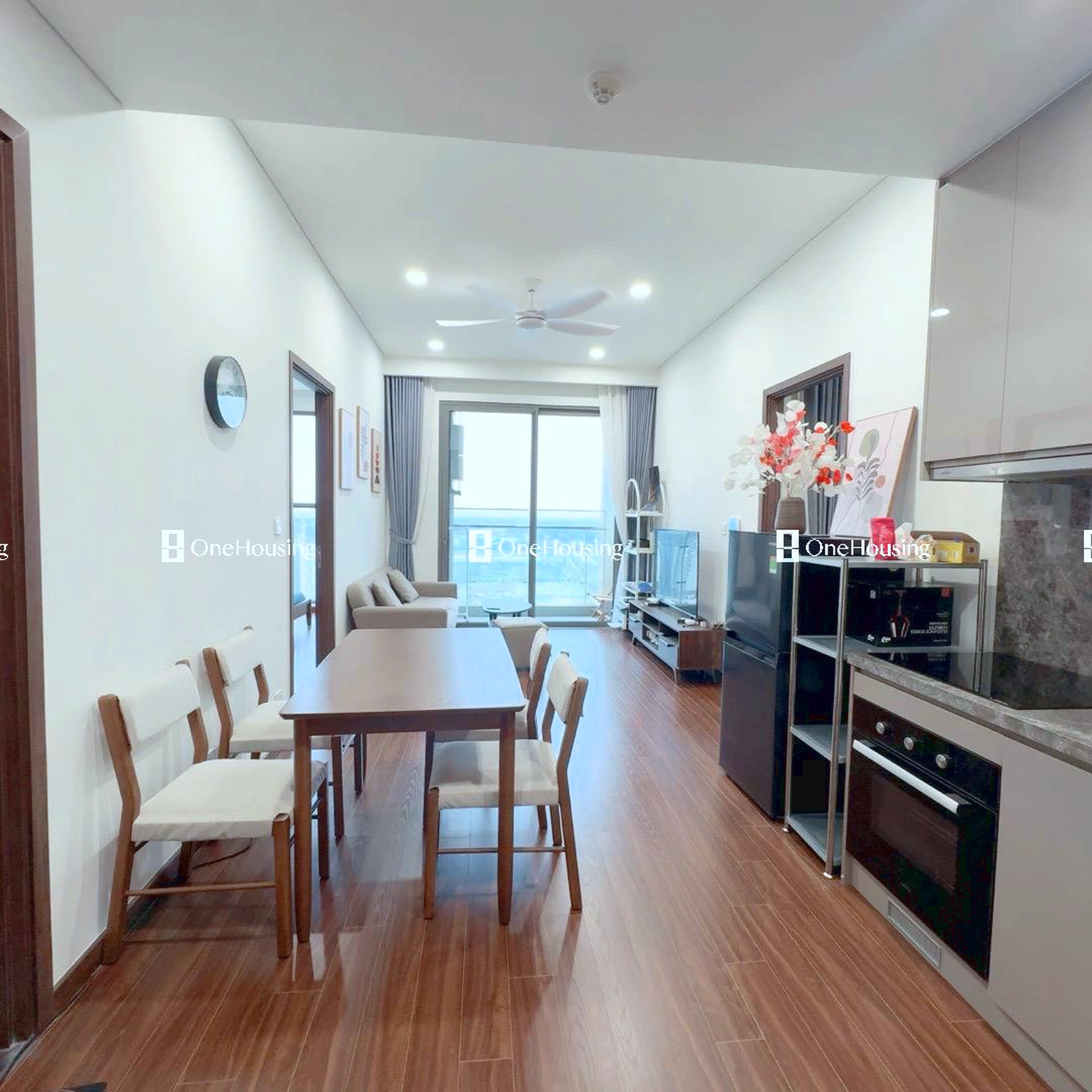 Căn 2PN toà H2 - Hawaii - Masteri Waterfront