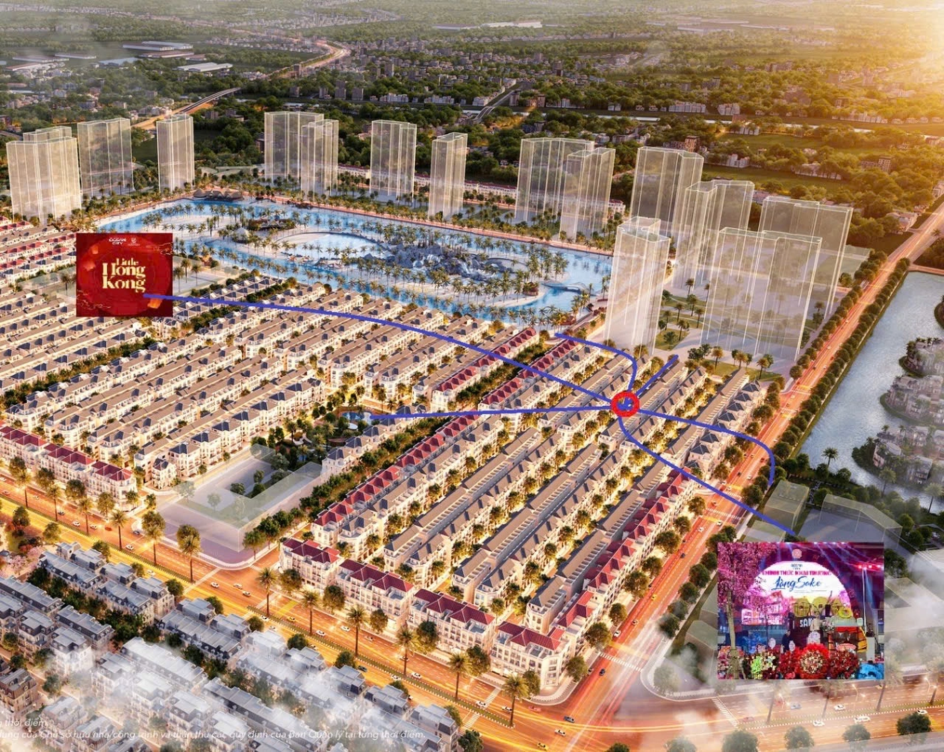 Nhà liền kề San Hô - Vinhomes Ocean Park 2 - The Empire