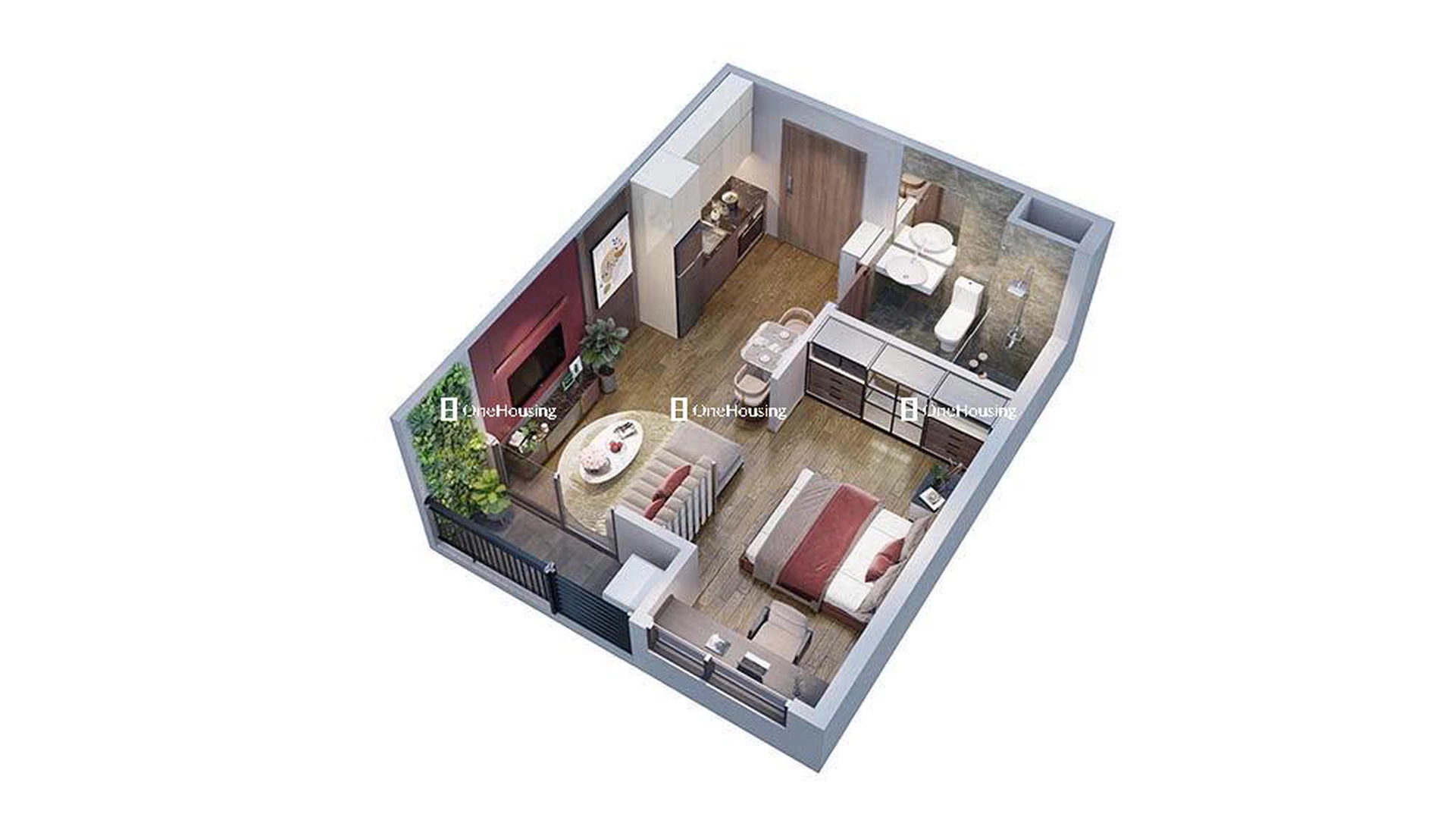Căn Studio toà BE1 - The Beverly - Vinhomes Ocean Park