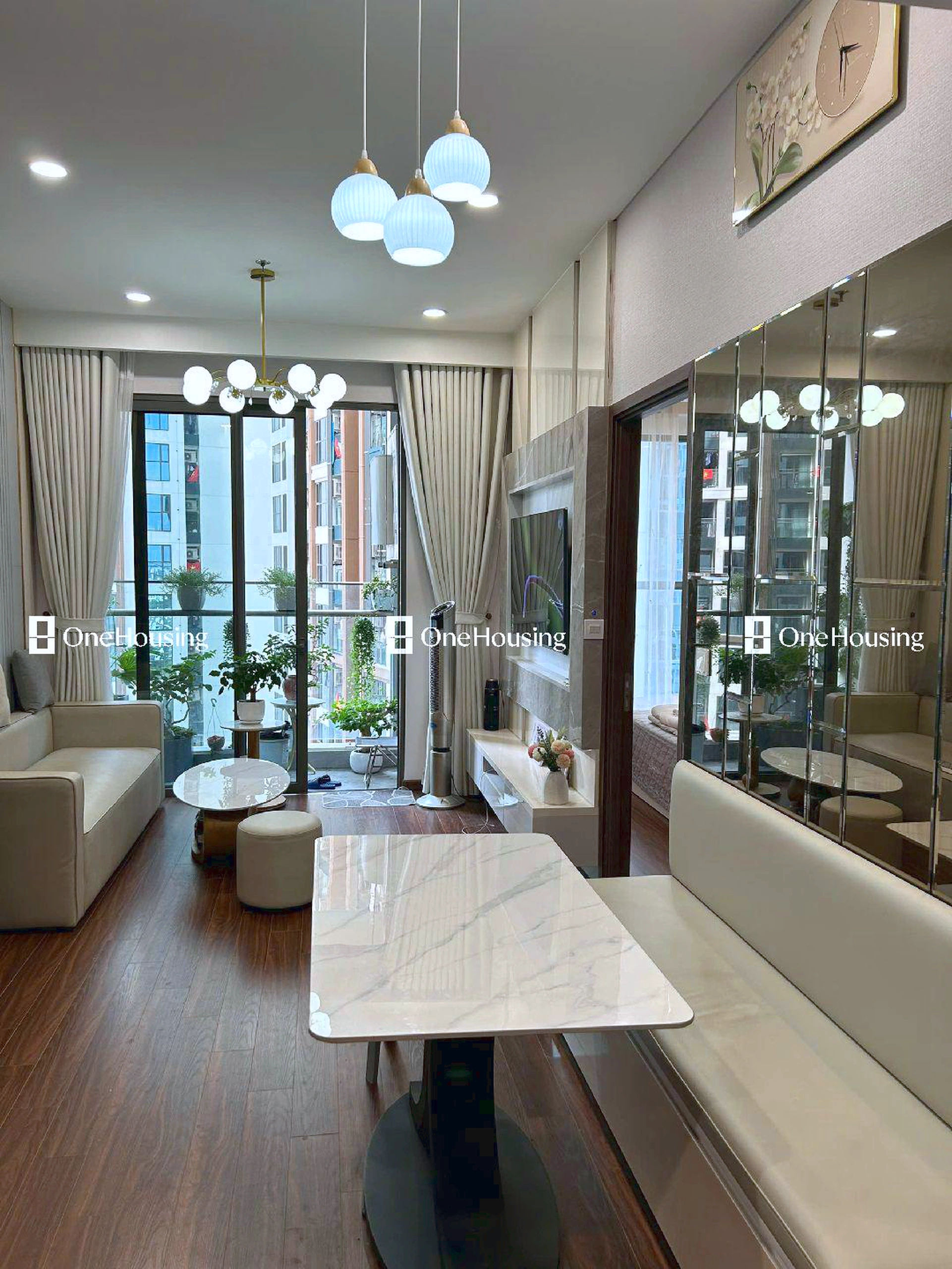 Căn 2PN toà H2 - Hawaii - Masteri Waterfront