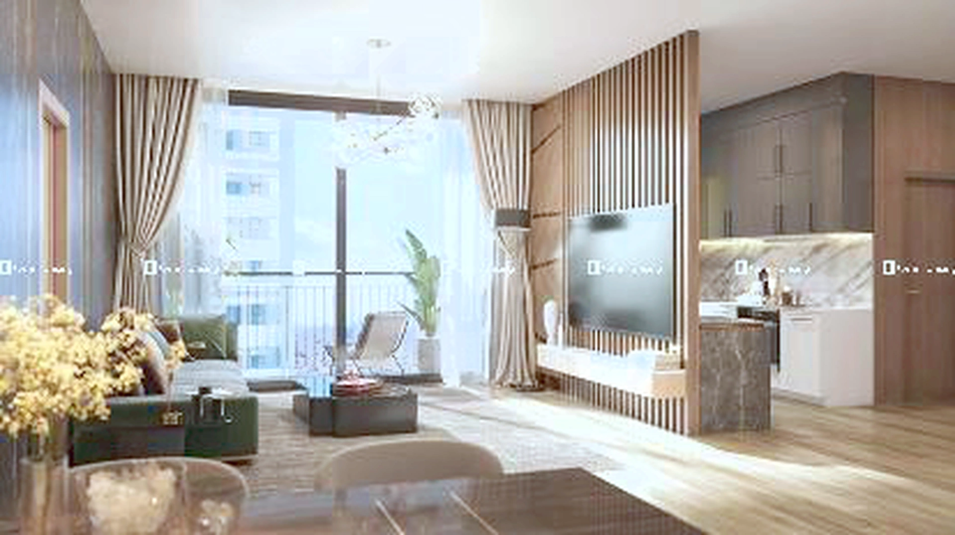 Căn 3PN toà GS6 - The Miami - Vinhomes Smart City