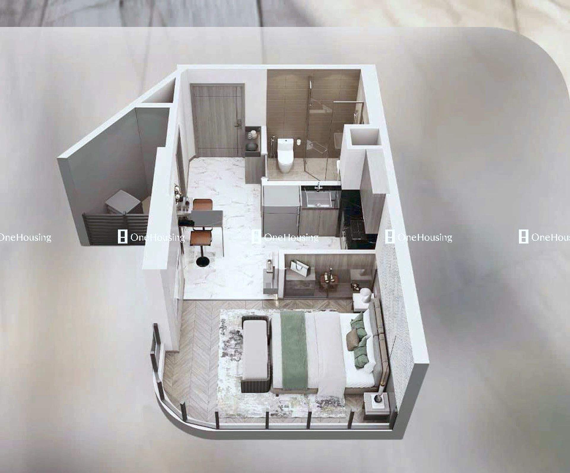 Căn Studio toà L3 - Masteri Lakeside