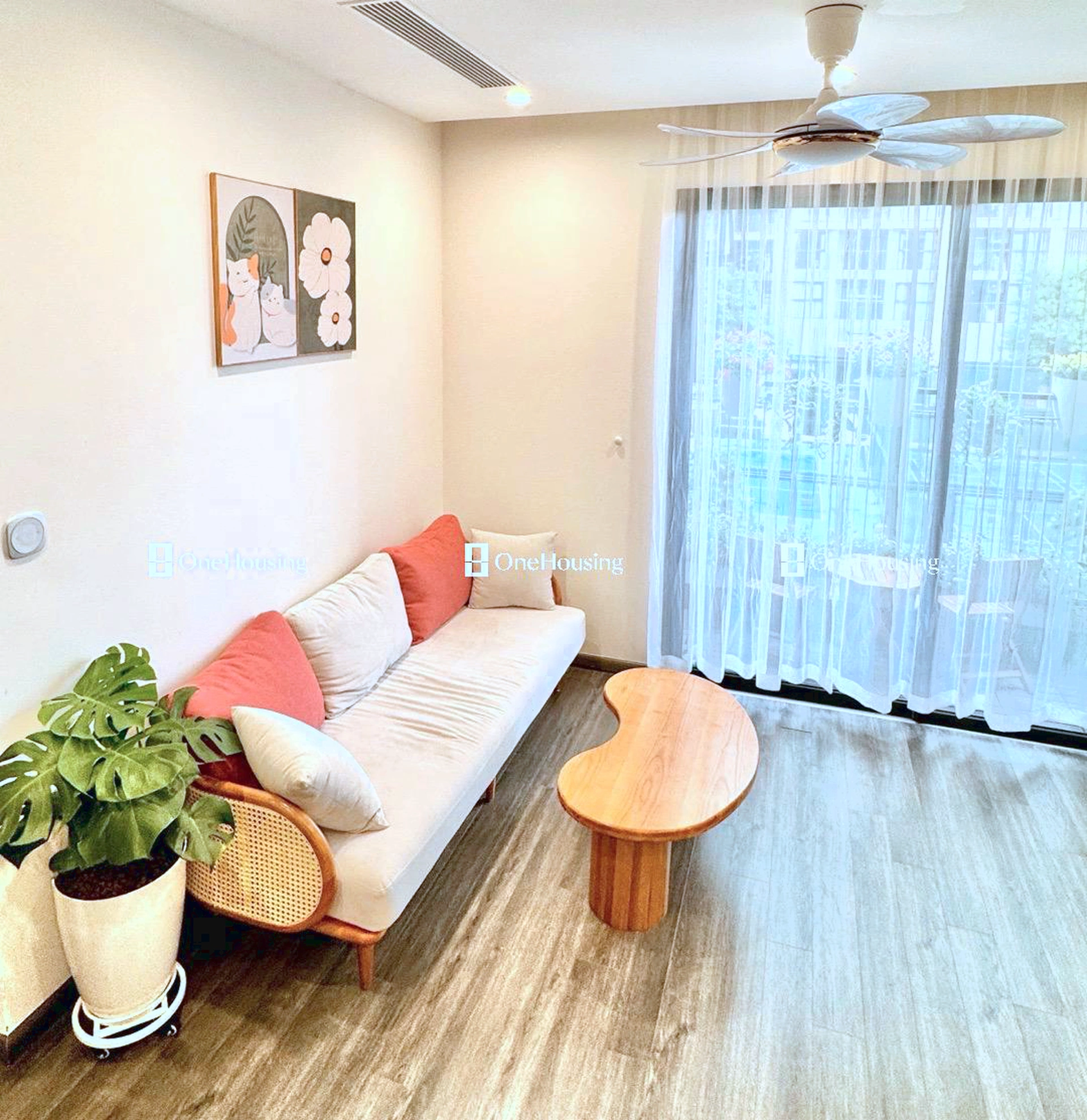 Căn 2PN toà R1.01 - The Zenpark - Vinhomes Ocean Park