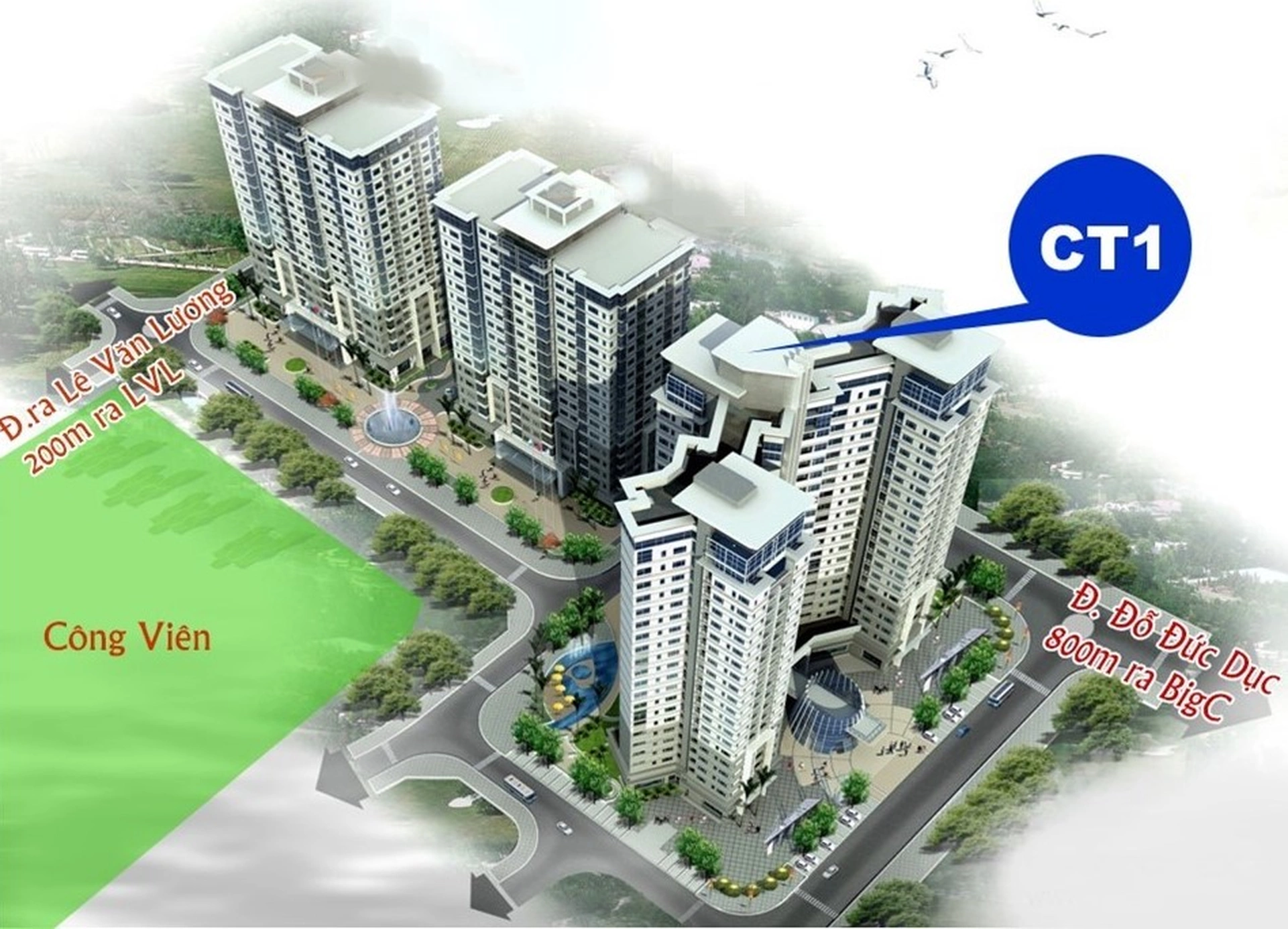 anh Can ho chung cu du an CT1 Trung Van 1