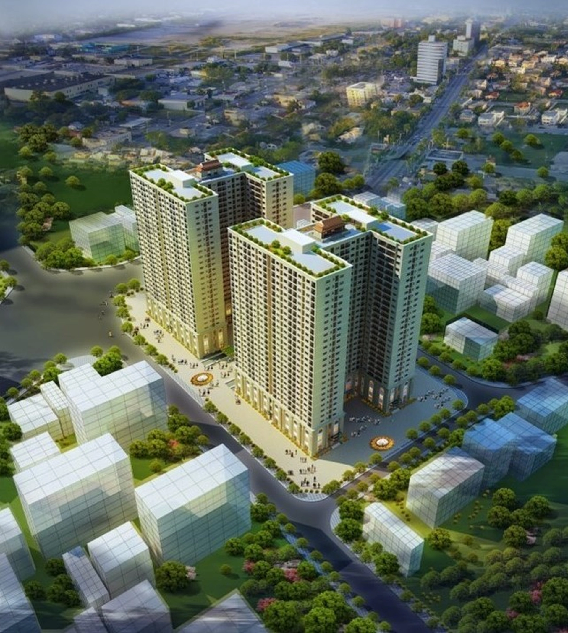 anh Can ho chung cu du an Hoa Binh Green City 1