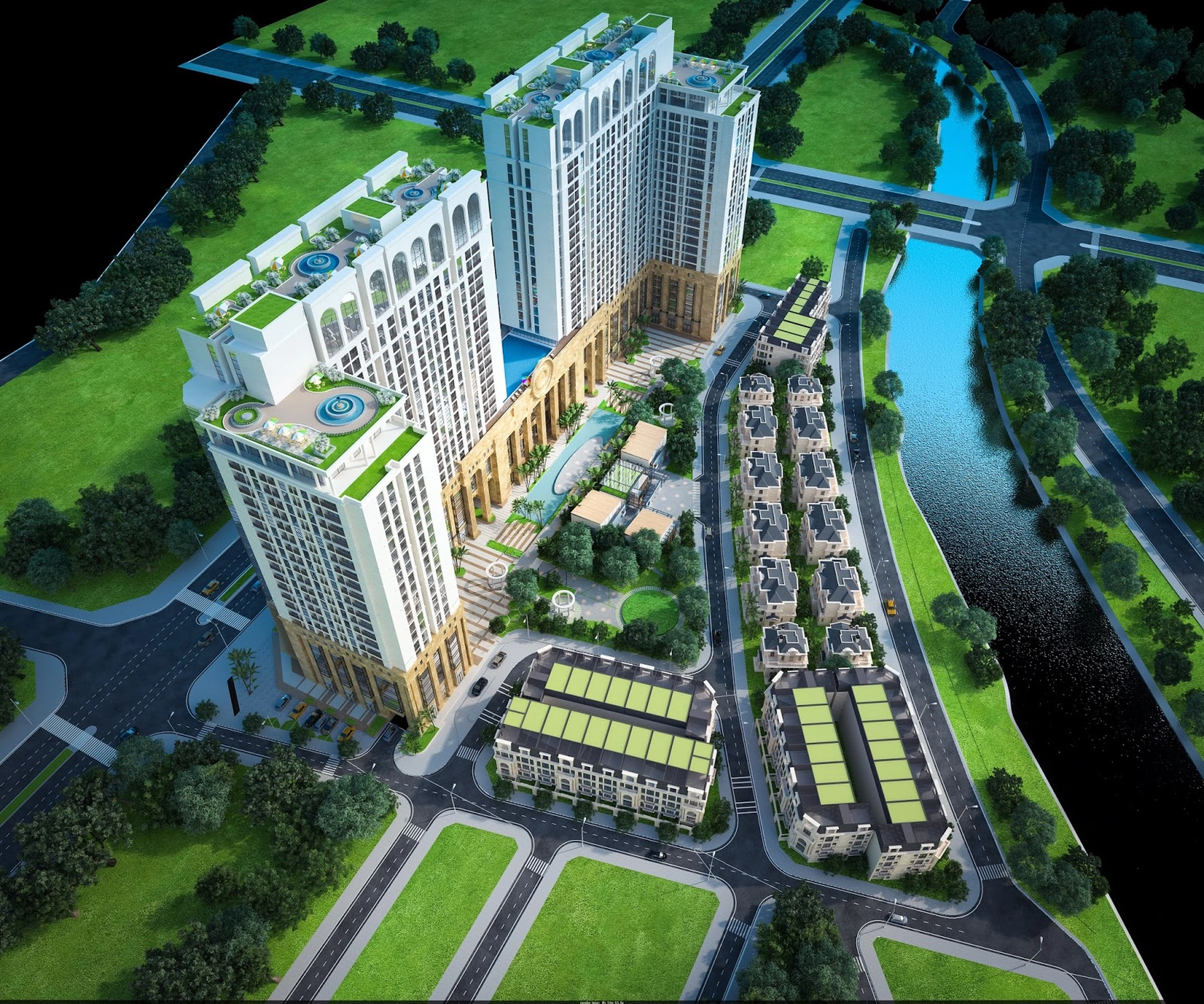 anh Can ho biet thu lien ke du an Roman Plaza 2